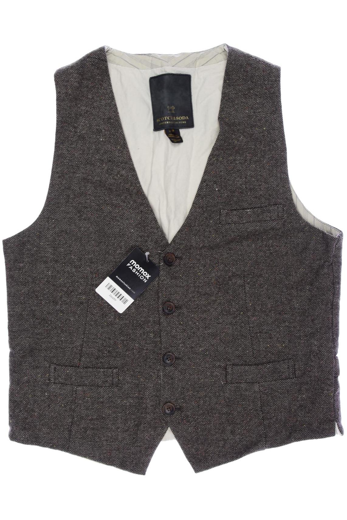 

Scotch & Soda Herren Weste, braun, Gr. 48