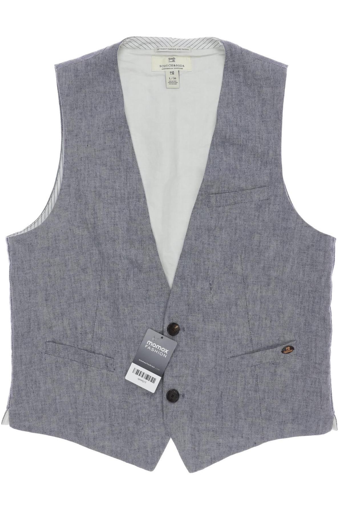

Scotch & Soda Herren Weste, blau, Gr. 50