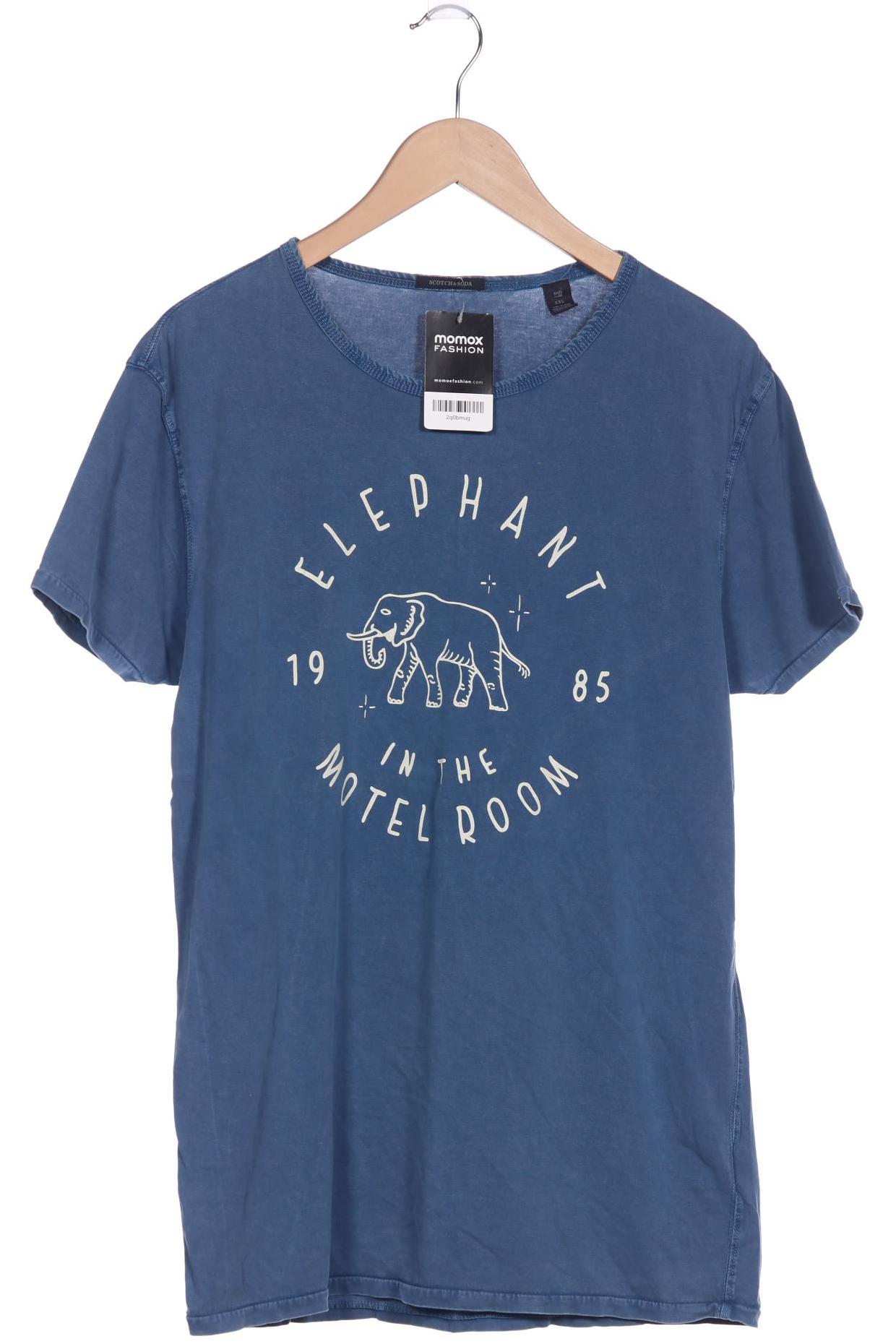 

Scotch & Soda Herren T-Shirt, blau, Gr. 56