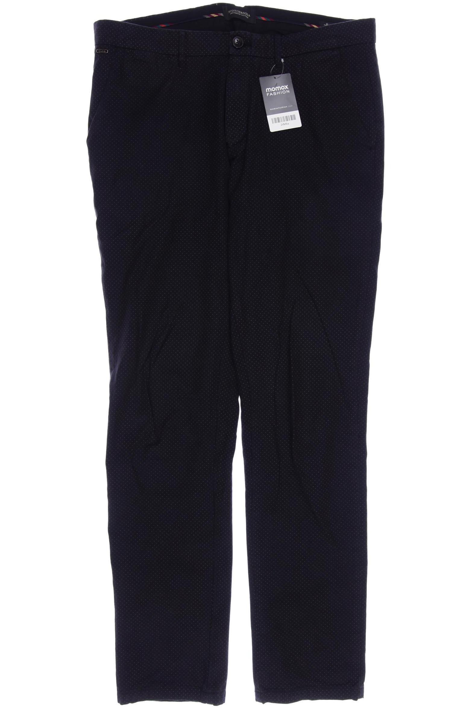 

Scotch & Soda Herren Stoffhose, schwarz