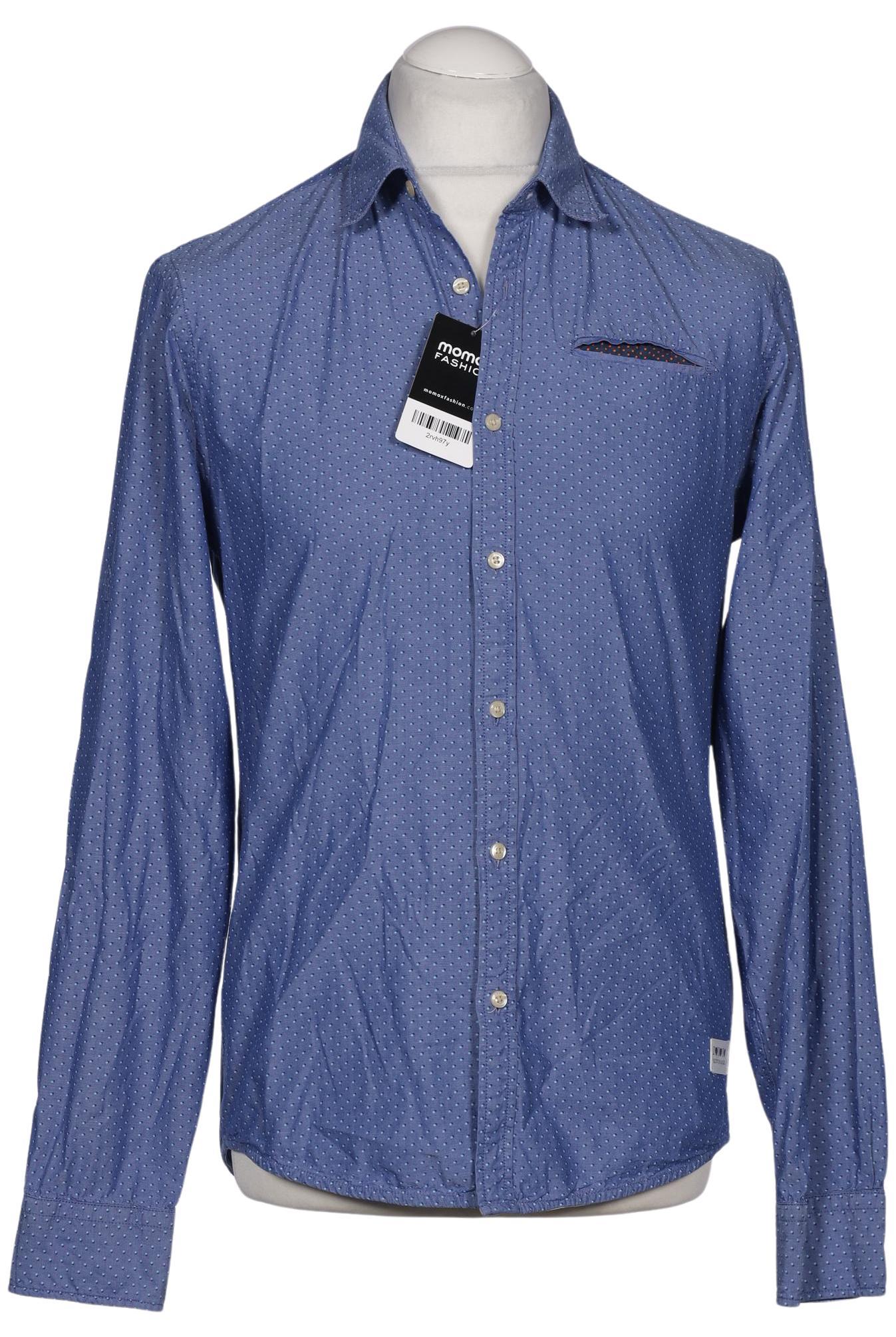 

Scotch & Soda Herren Hemd, blau, Gr. 48