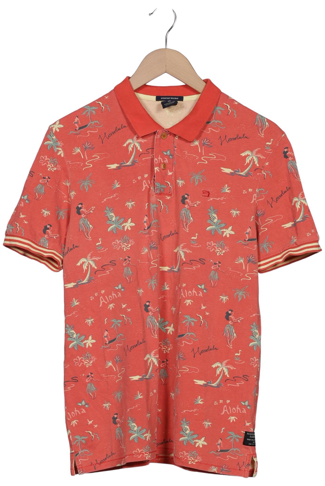 

Scotch & Soda Herren Poloshirt, rot, Gr. 52