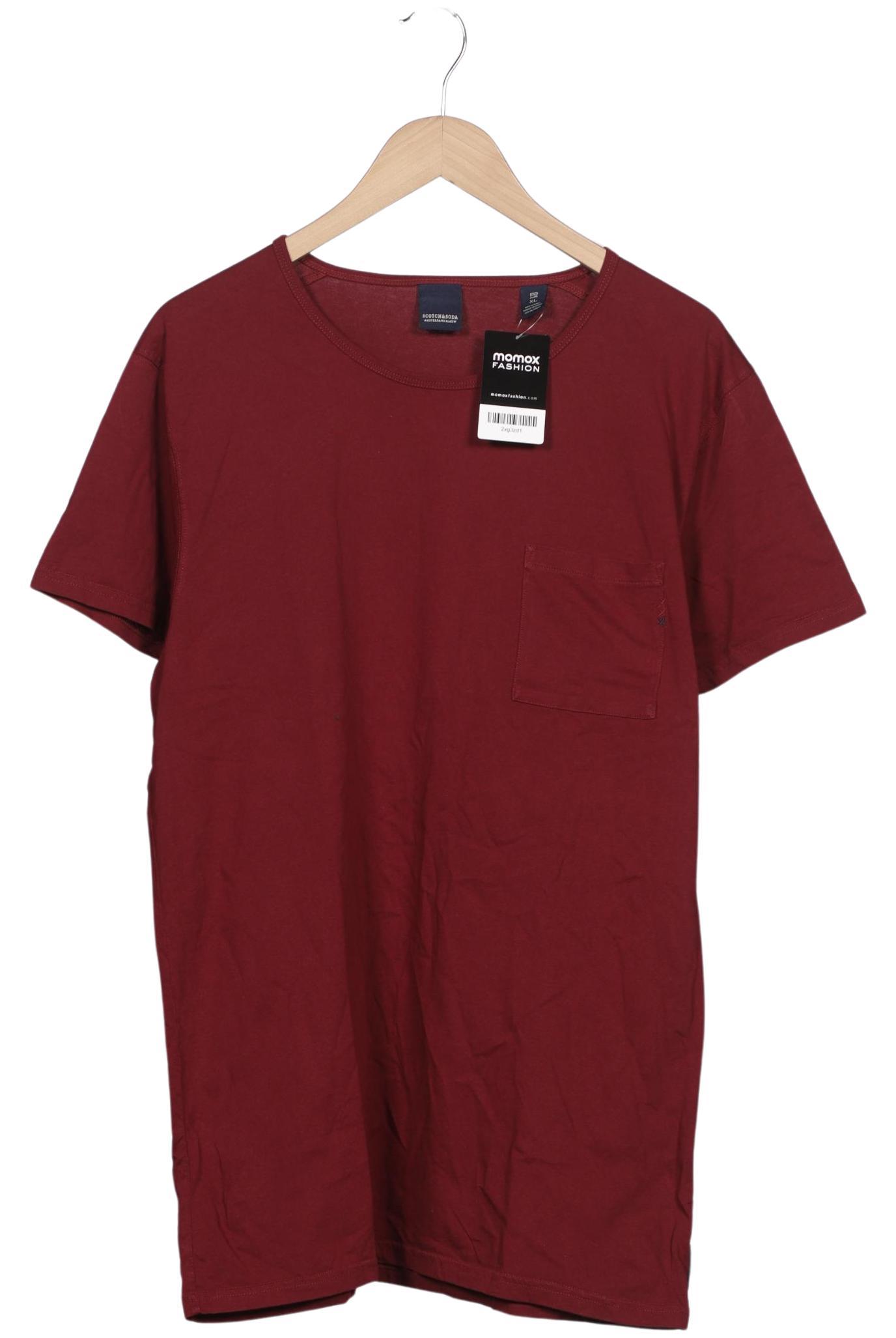 

Scotch & Soda Herren T-Shirt, bordeaux, Gr. 54