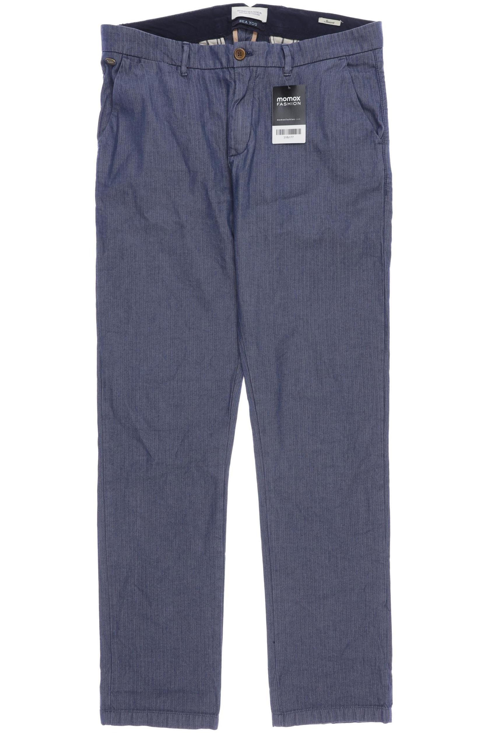 

Scotch & Soda Herren Stoffhose, marineblau, Gr. 31
