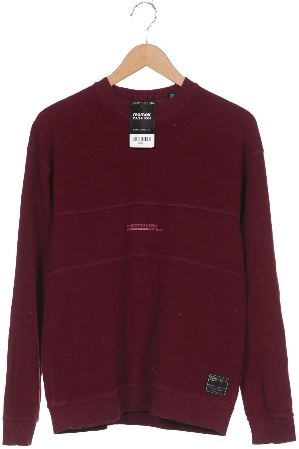 

Scotch & Soda Herren Sweatshirt, bordeaux, Gr. 52