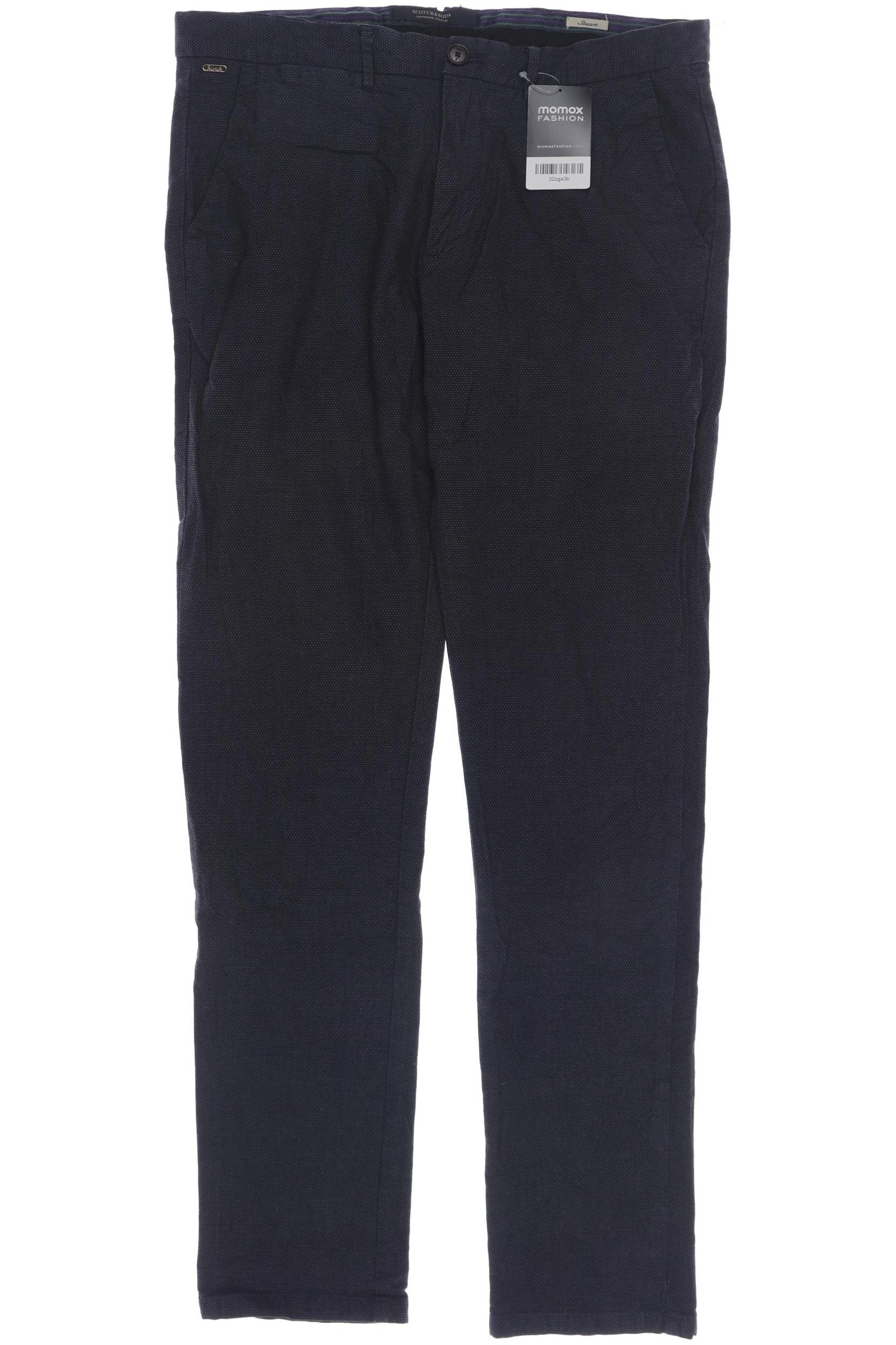 

Scotch & Soda Herren Stoffhose, marineblau