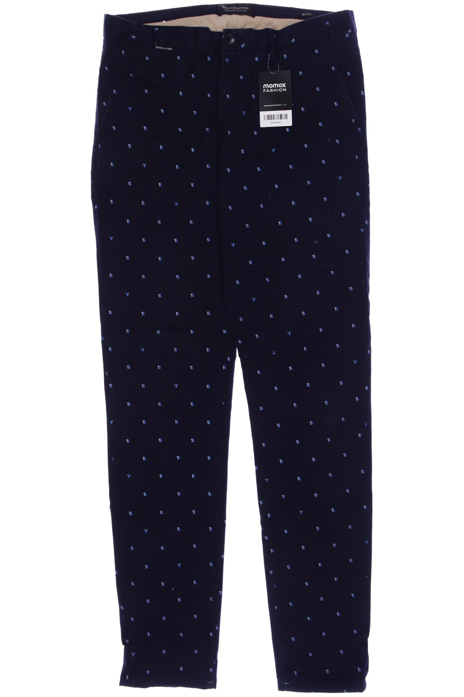 

Scotch & Soda Herren Stoffhose, marineblau
