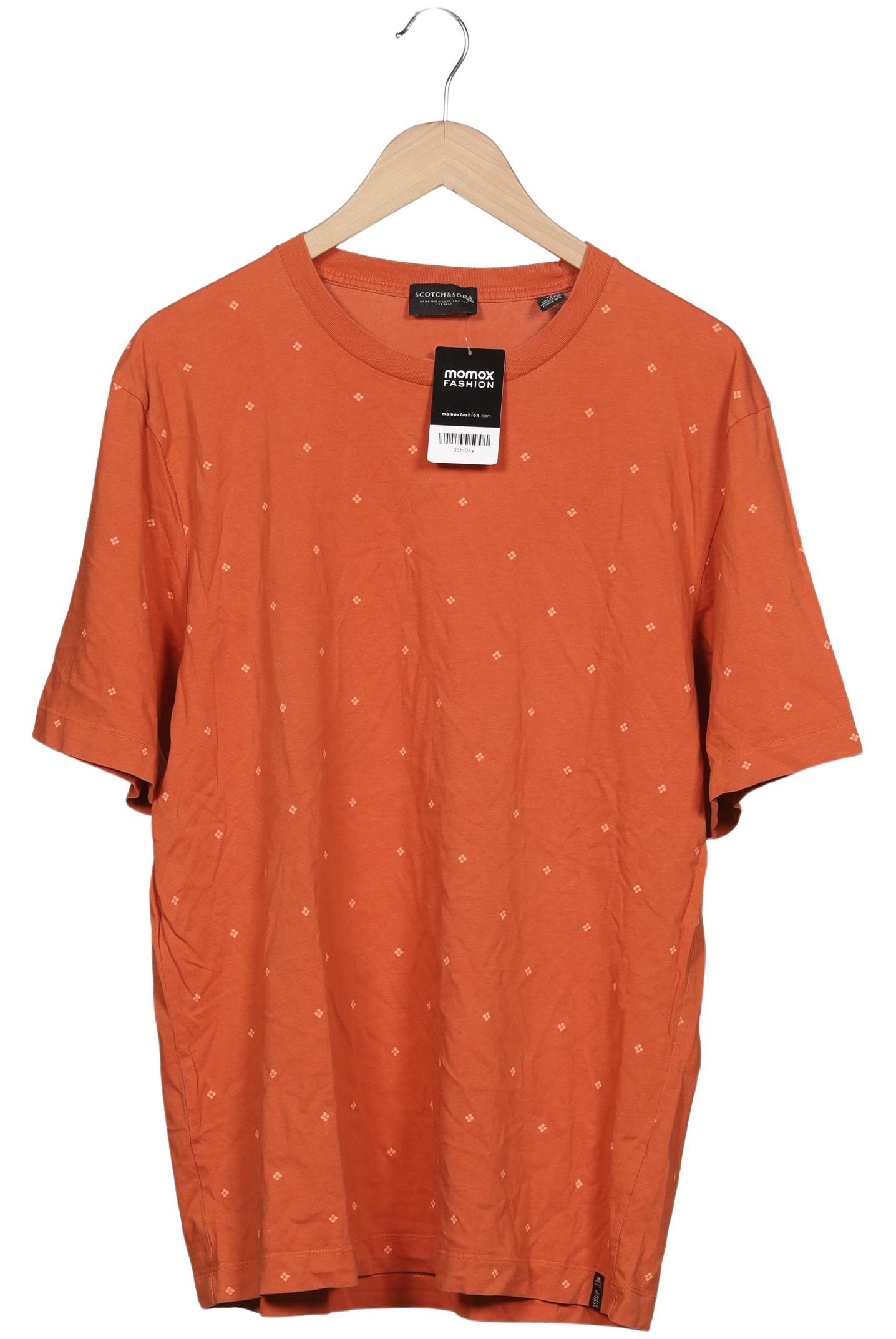 

Scotch & Soda Herren T-Shirt, orange, Gr. 54