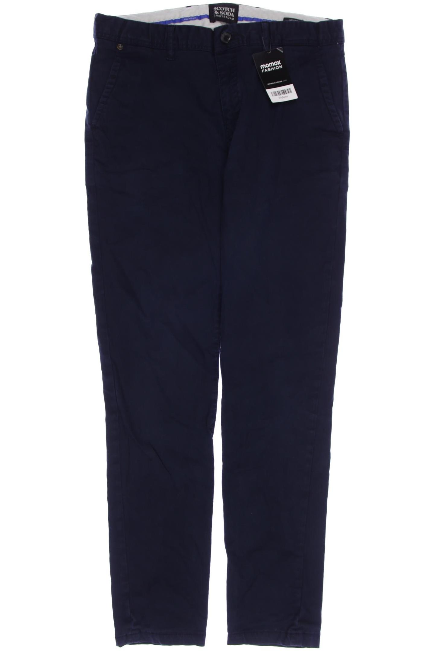 

Scotch & Soda Herren Stoffhose, marineblau