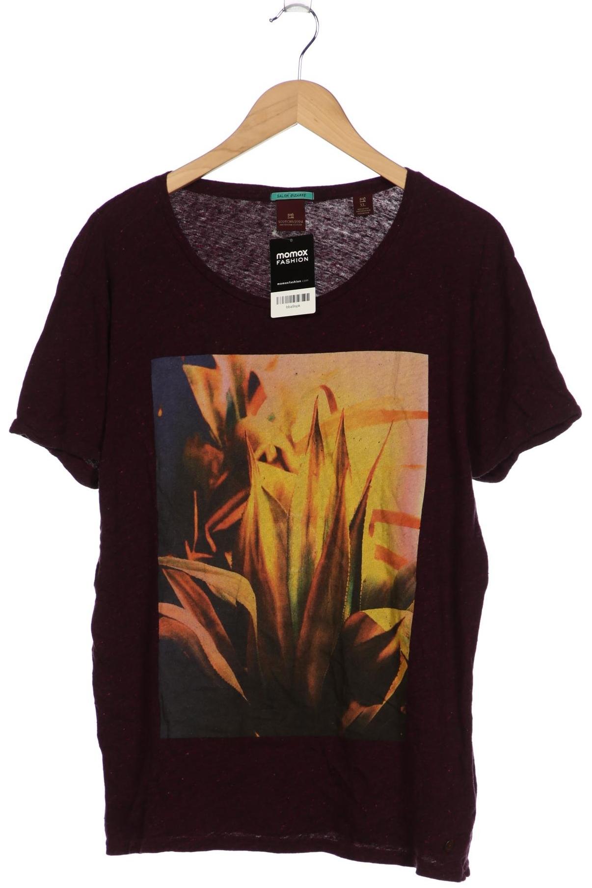 

Scotch & Soda Herren T-Shirt, bordeaux, Gr. 54