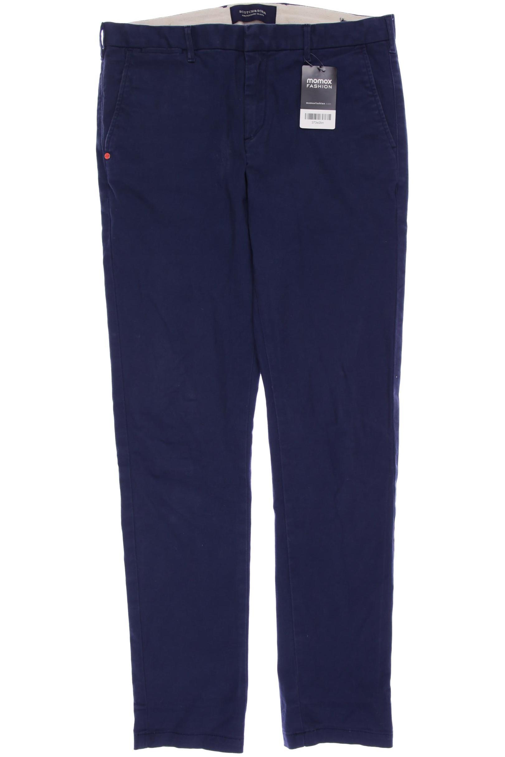 

Scotch & Soda Herren Stoffhose, blau