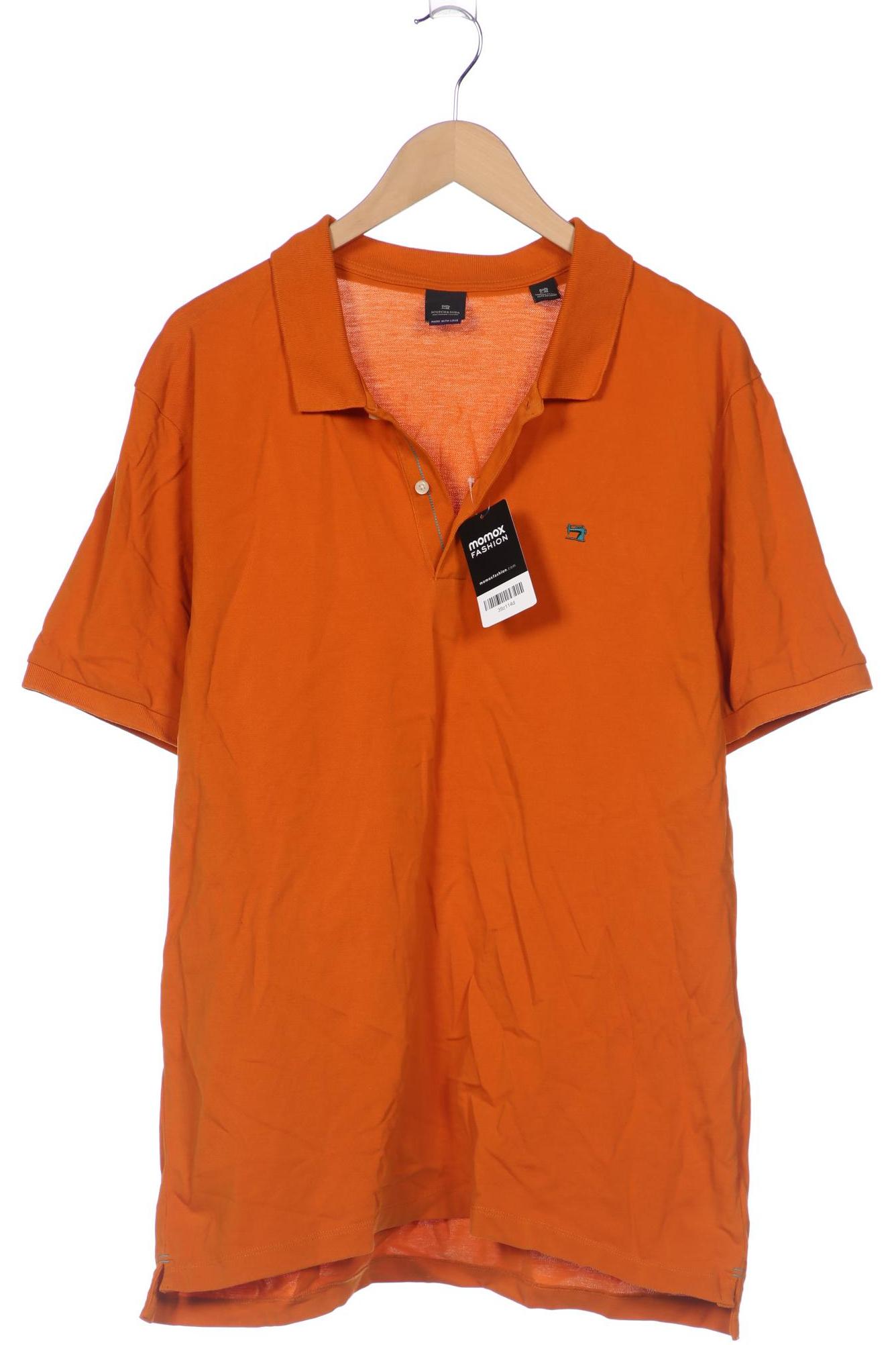 

Scotch & Soda Herren Poloshirt, orange
