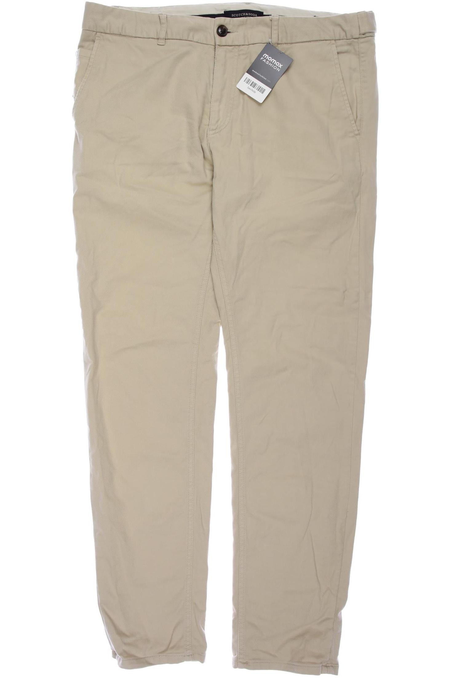 

Scotch & Soda Herren Stoffhose, beige