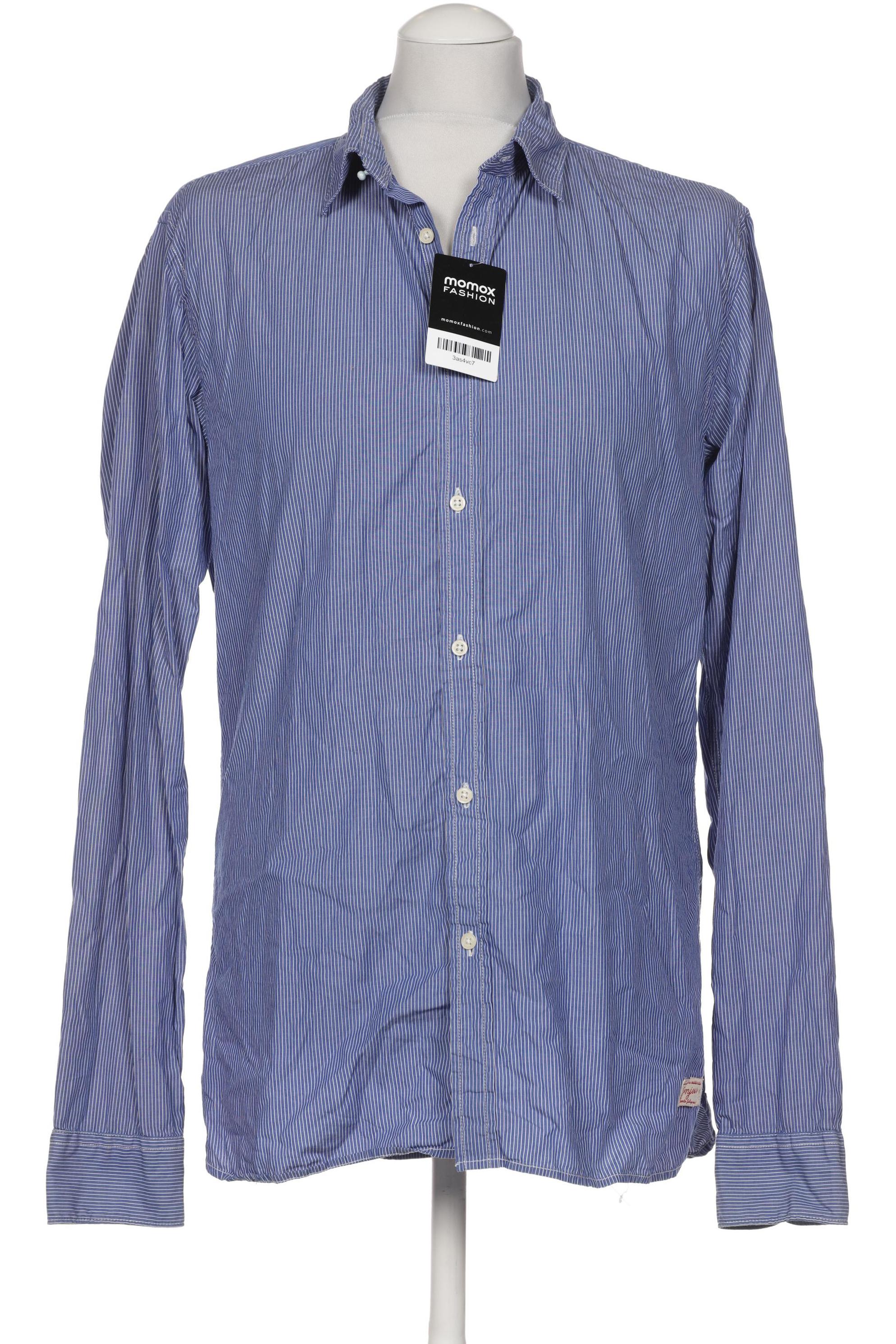 

Scotch & Soda Herren Hemd, blau, Gr. 52