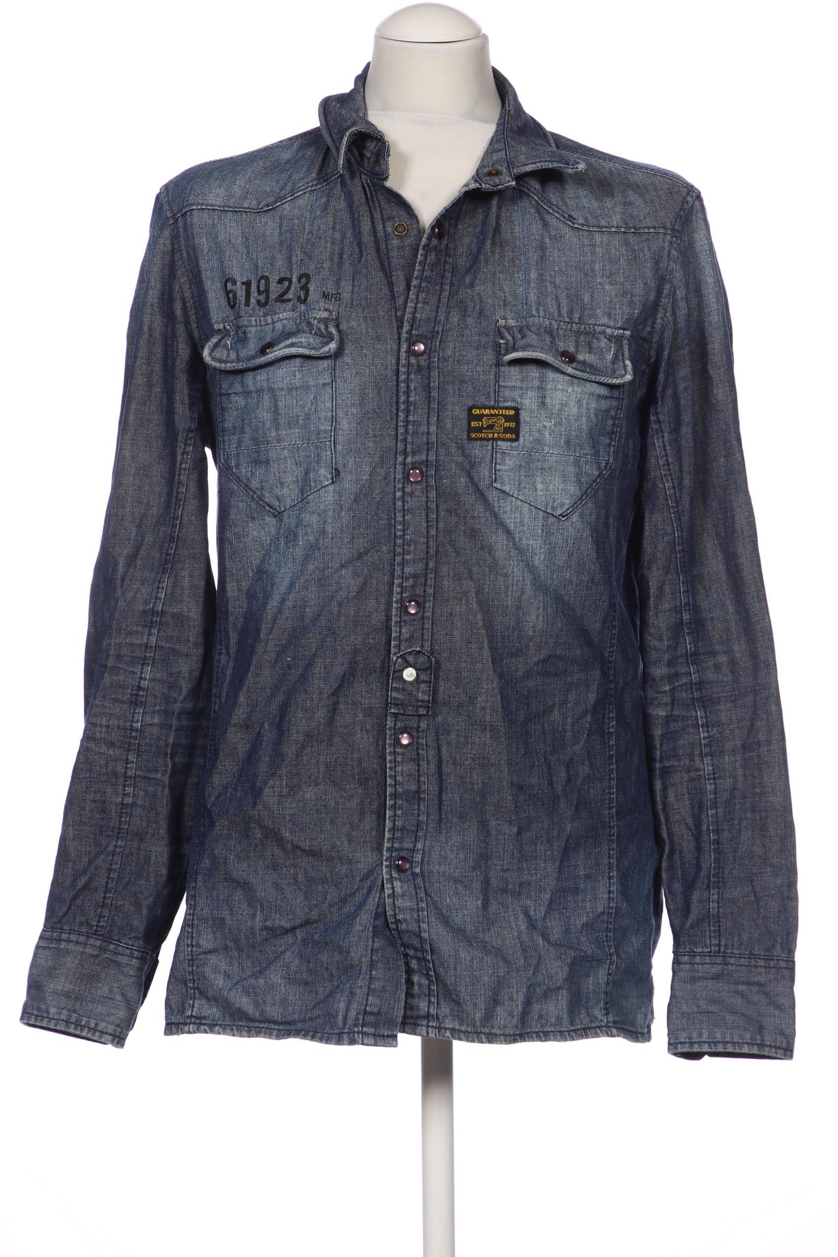

Scotch & Soda Herren Hemd, marineblau