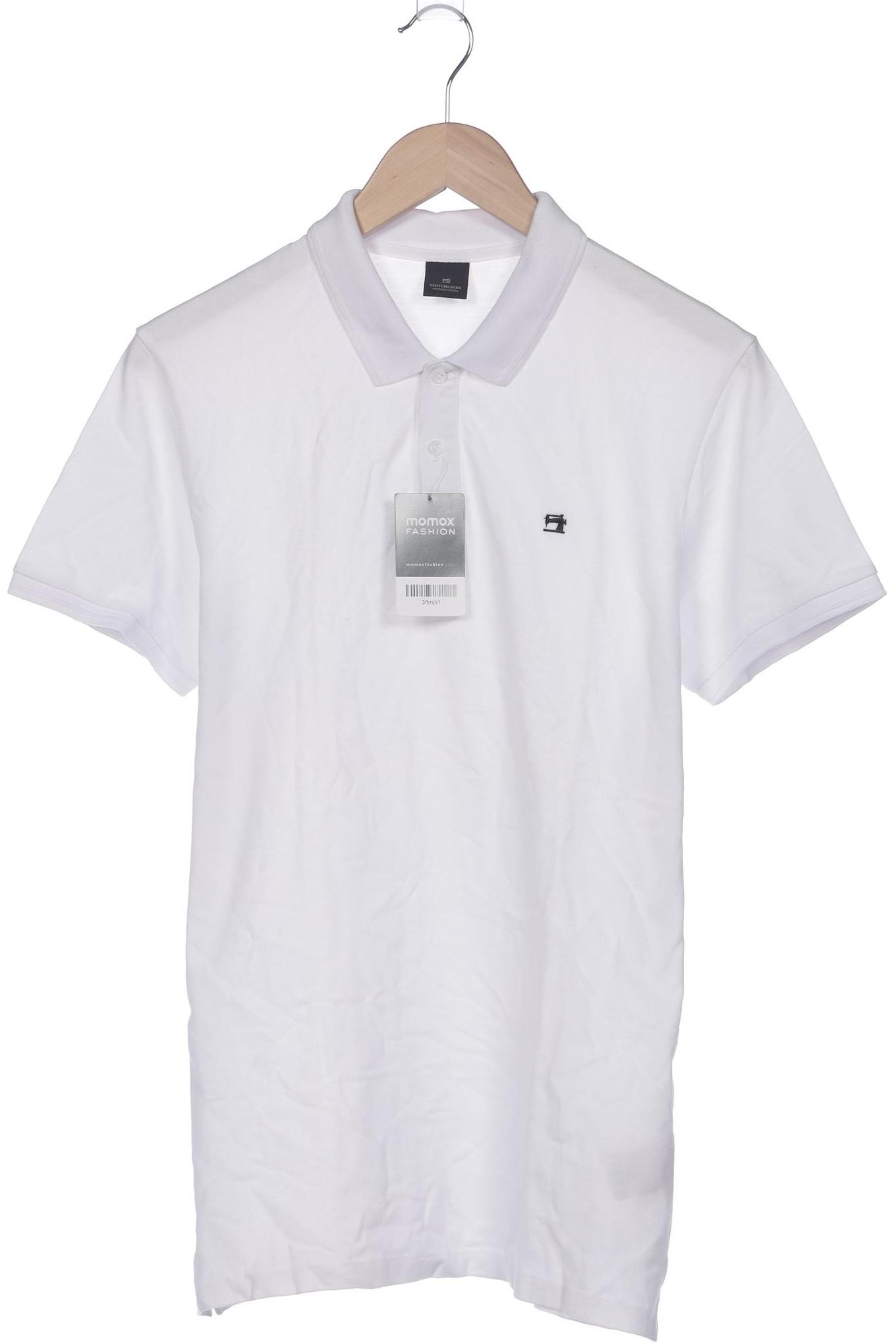 

Scotch & Soda Herren Poloshirt, weiß, Gr. 52