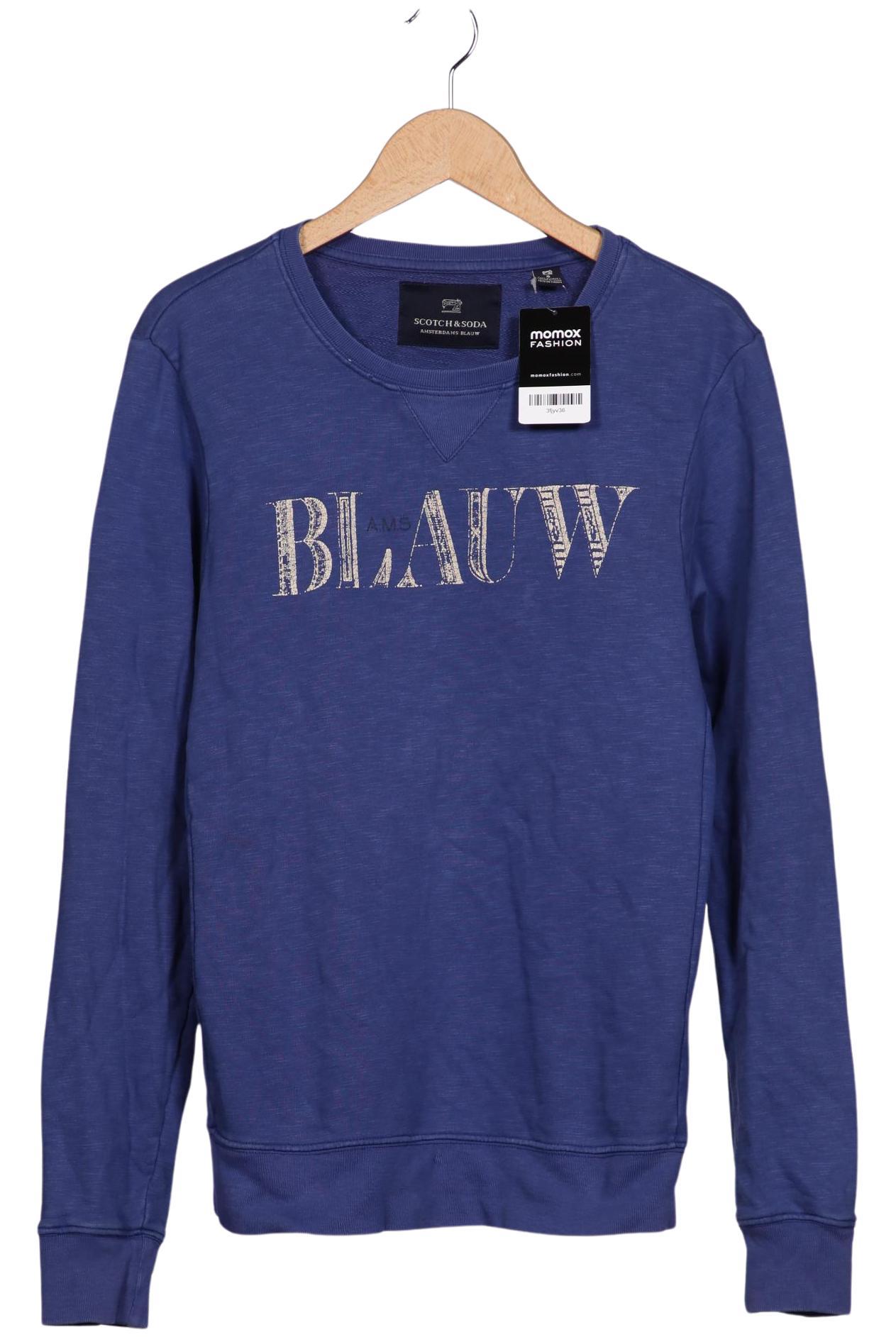 

Scotch & Soda Herren Sweatshirt, blau, Gr. 46