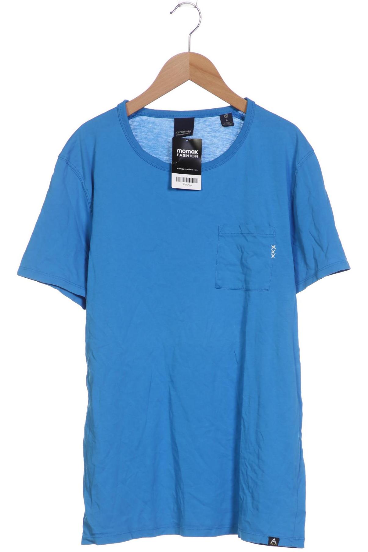 

Scotch & Soda Herren T-Shirt, blau