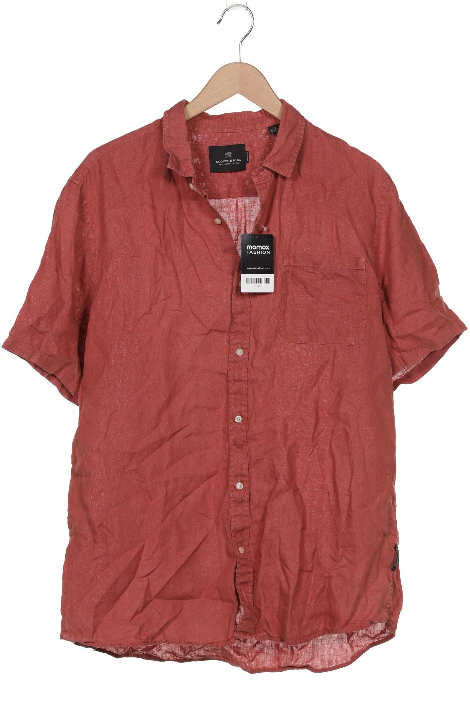 

Scotch & Soda Herren Hemd, rot, Gr. 56