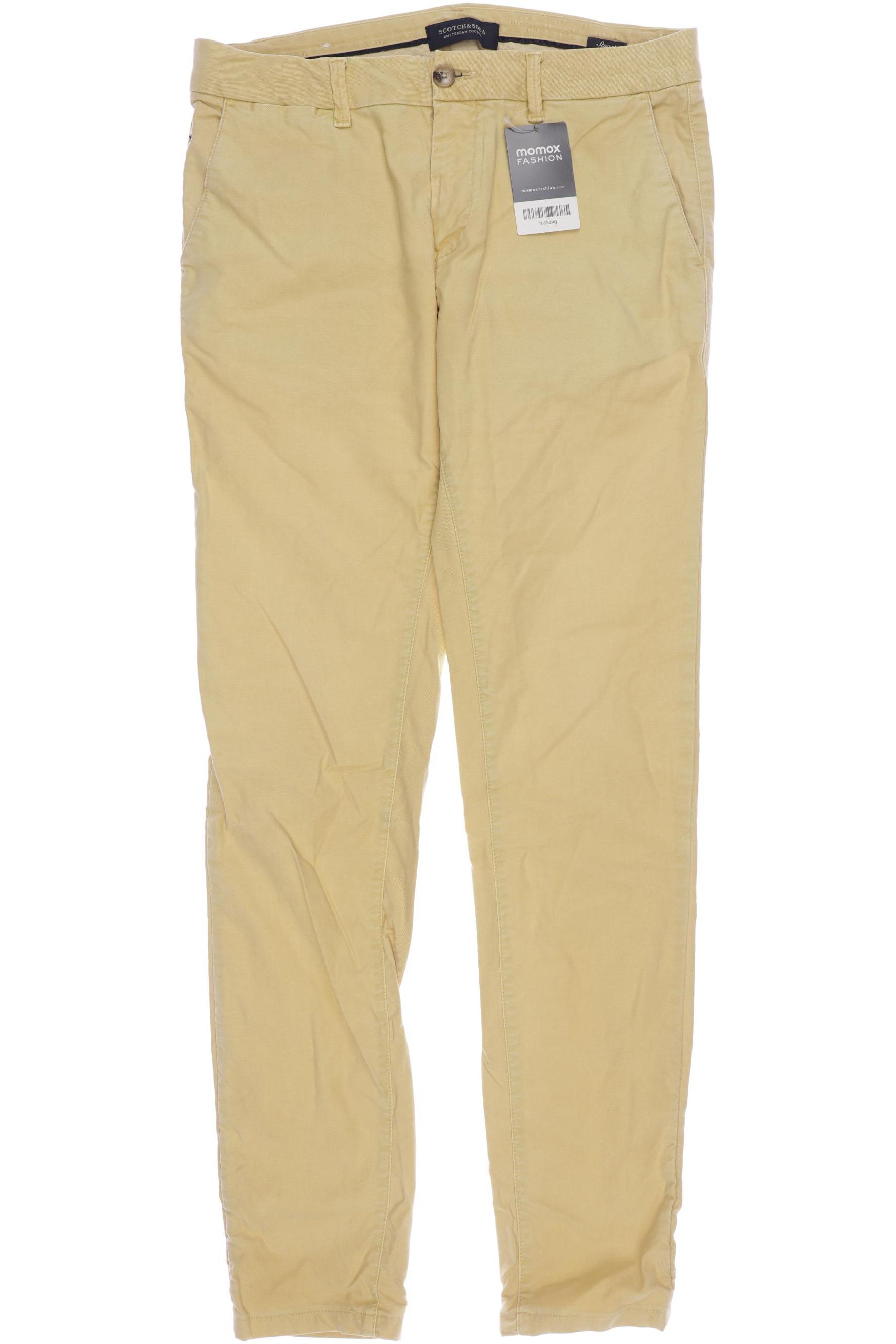 

Scotch & Soda Herren Stoffhose, gelb, Gr. 28