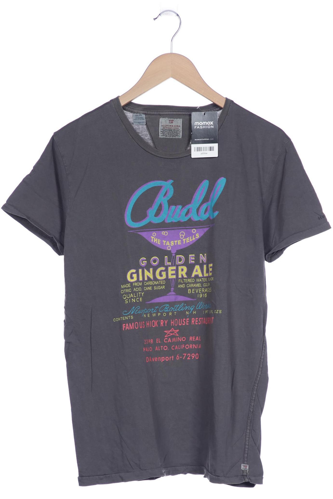 

Scotch & Soda Herren T-Shirt, grau, Gr. 48