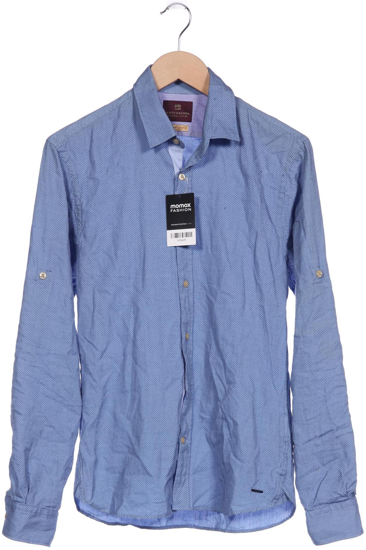 

Scotch & Soda Herren Hemd, blau, Gr. 46