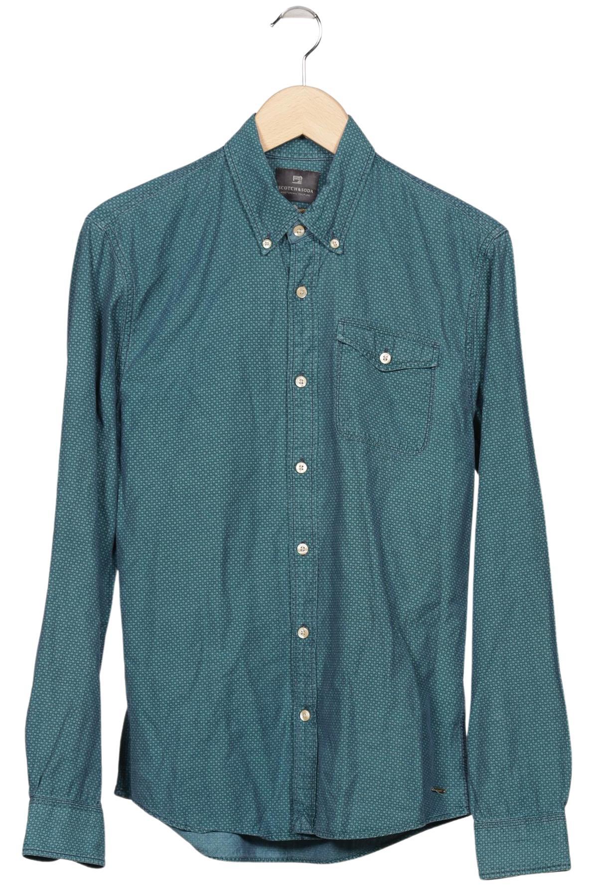 

Scotch & Soda Herren Hemd, türkis, Gr. 48