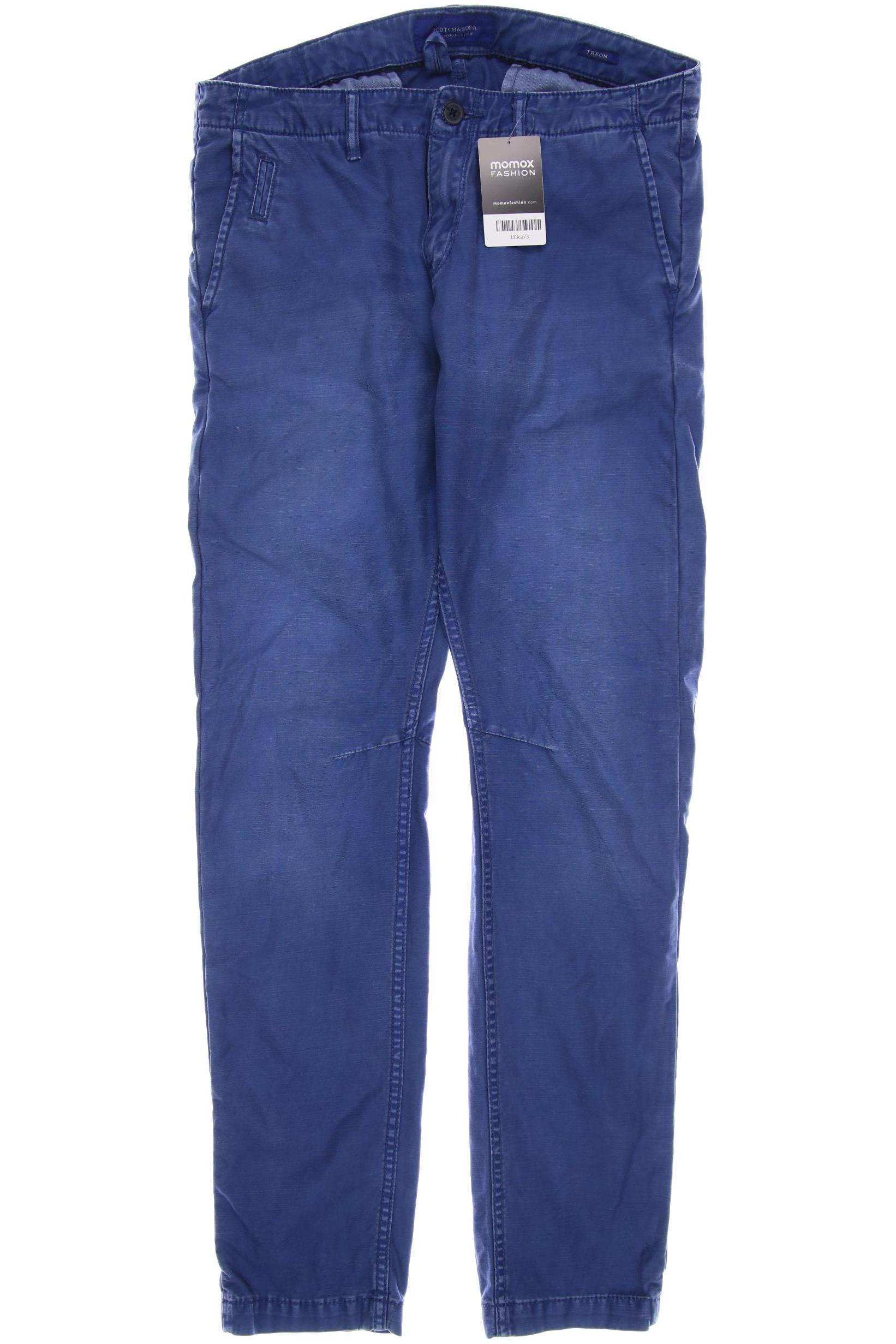 

Scotch & Soda Herren Stoffhose, blau