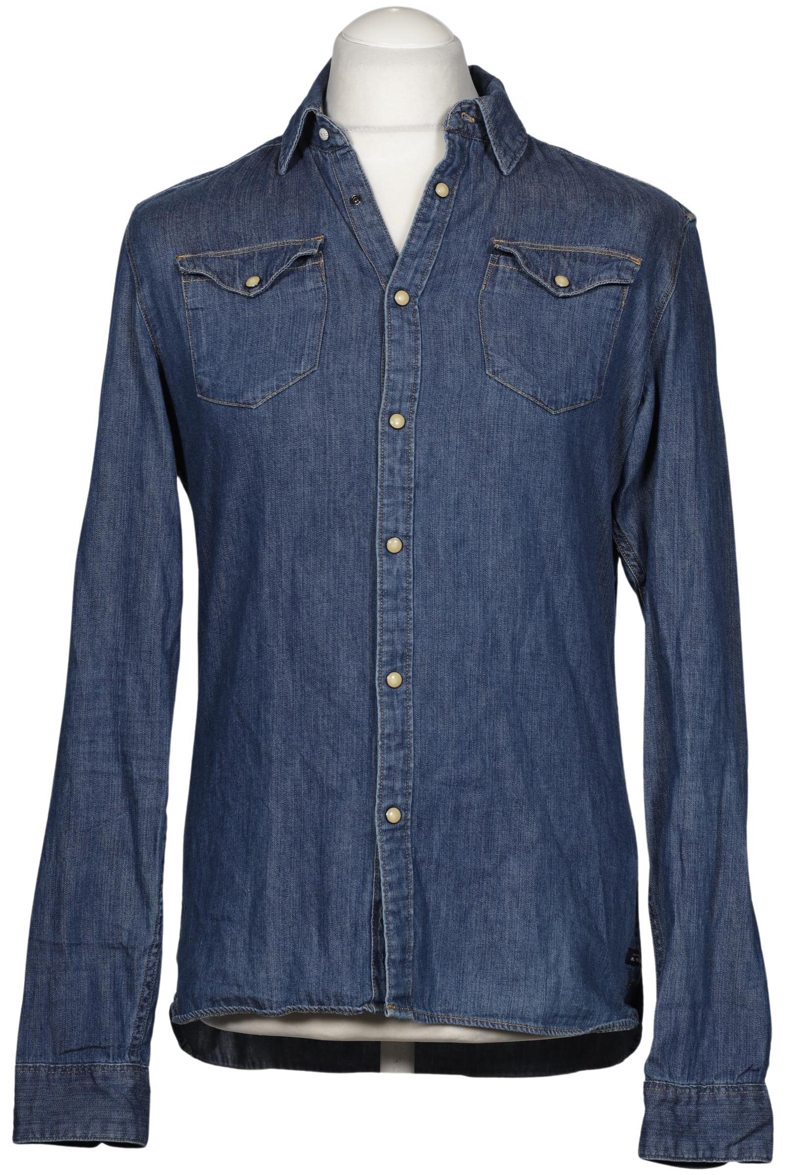

Scotch & Soda Herren Hemd, blau, Gr. 48