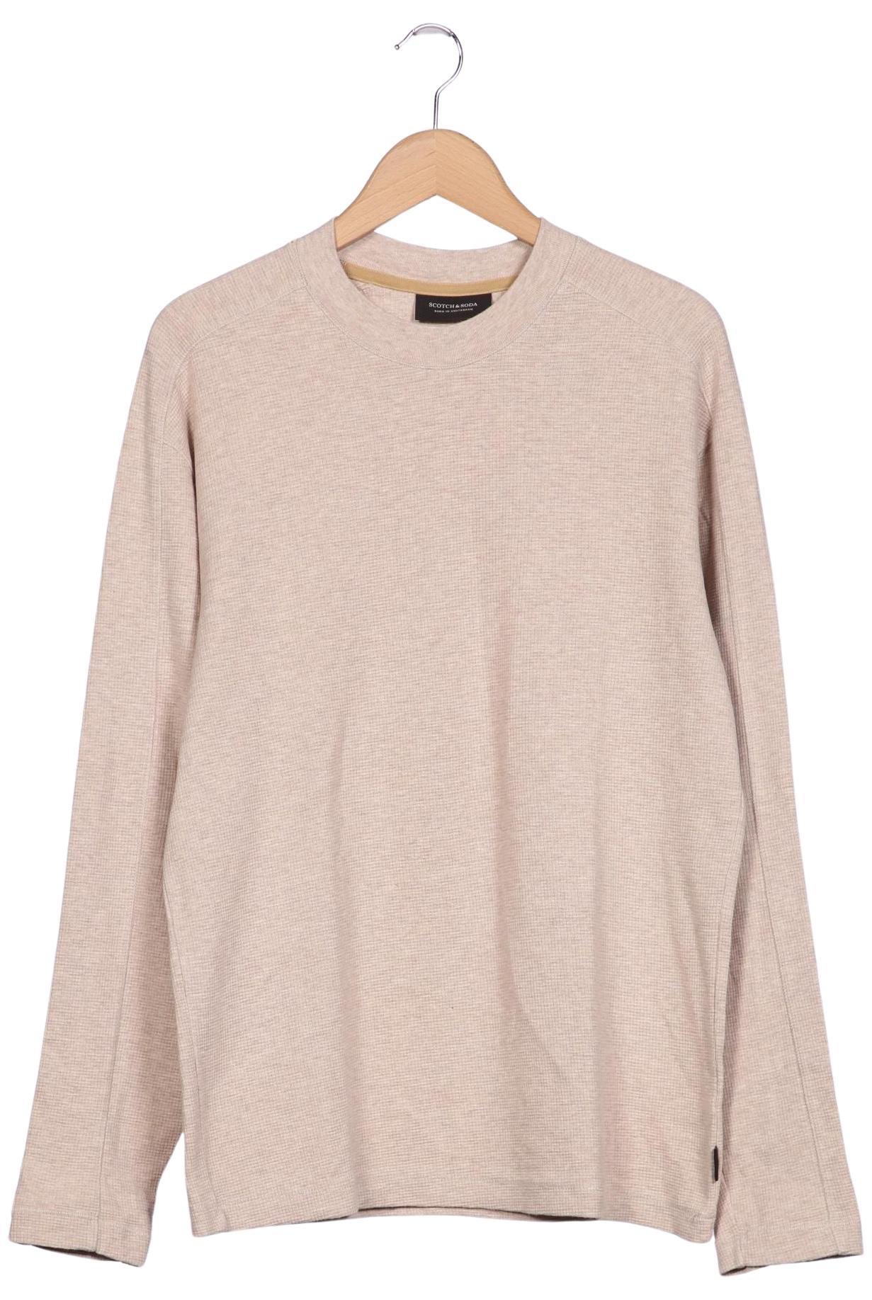 

Scotch & Soda Herren Langarmshirt, beige, Gr. 46