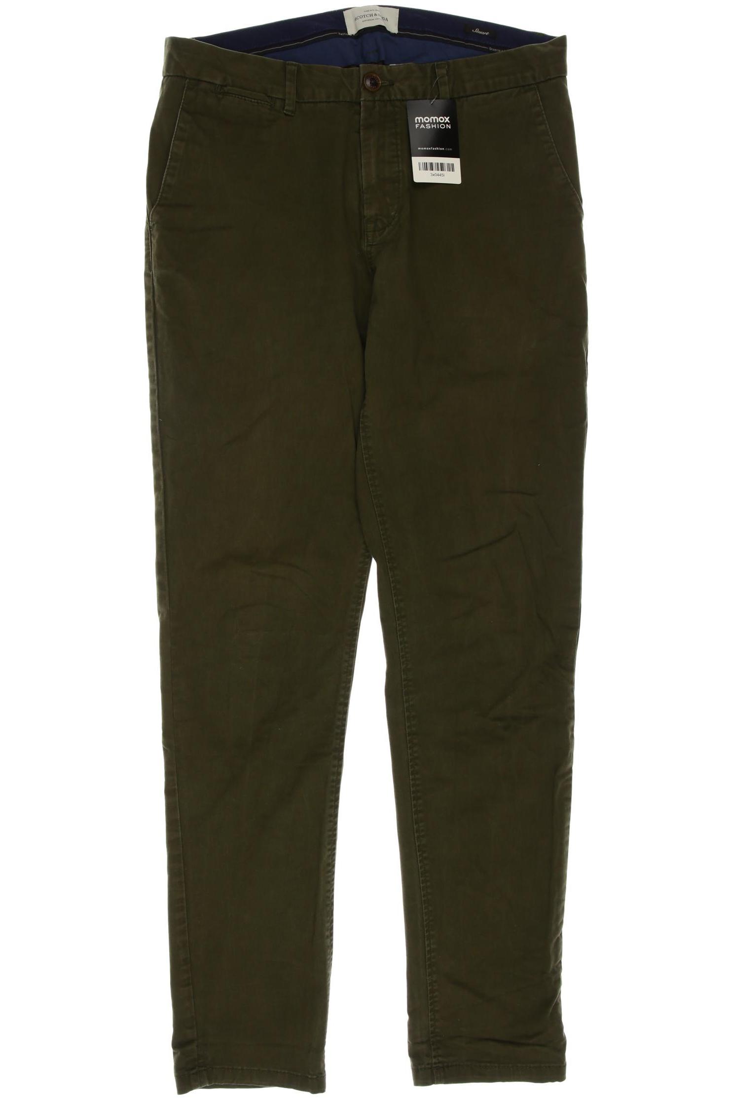 

Scotch & Soda Herren Stoffhose, grün