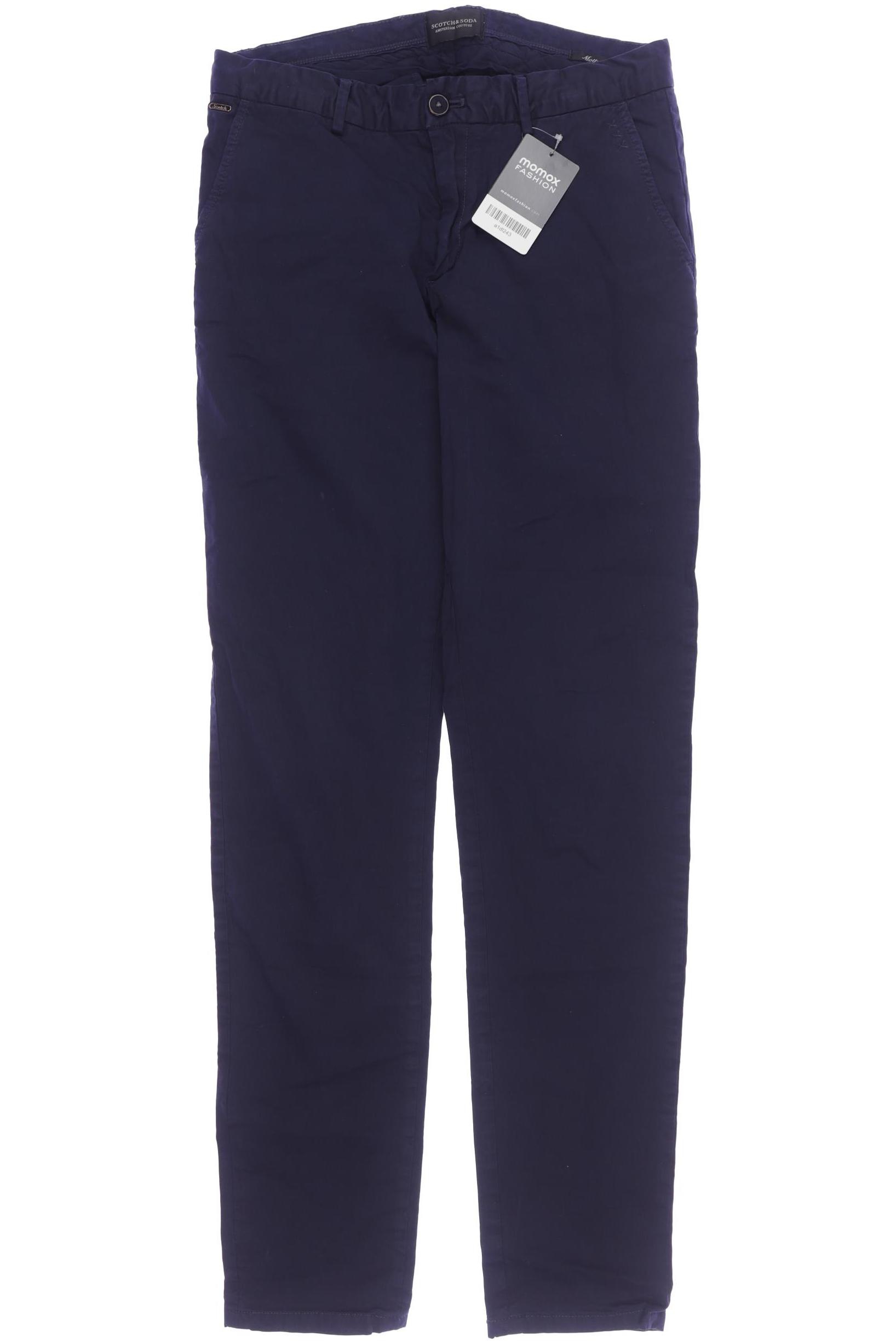 

Scotch & Soda Herren Stoffhose, marineblau, Gr. 28