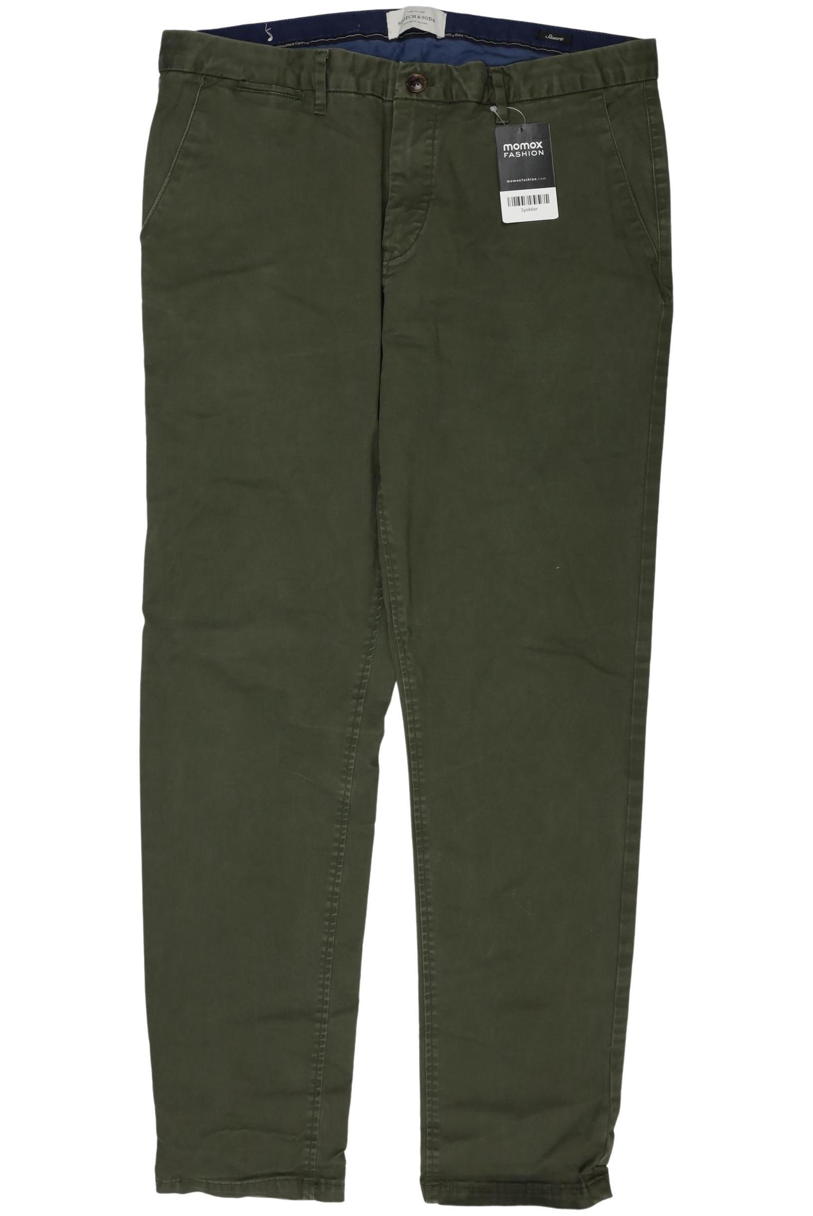 

Scotch & Soda Herren Stoffhose, grün, Gr. 34