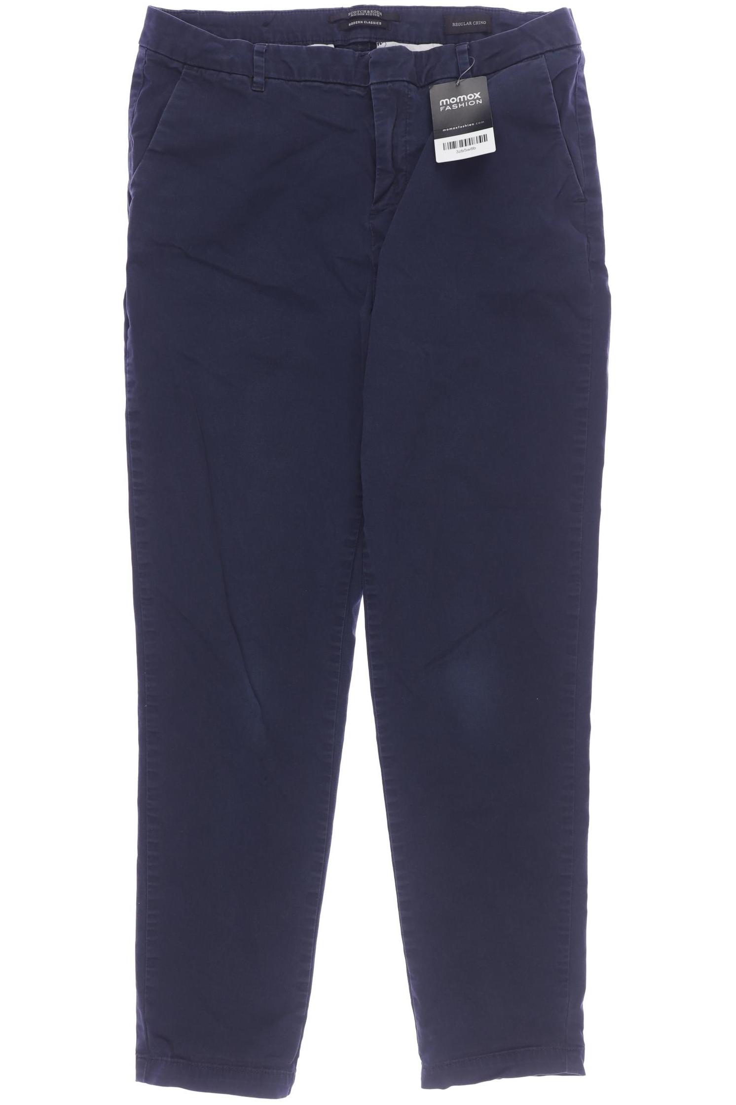 

Scotch & Soda Herren Stoffhose, marineblau, Gr. 28