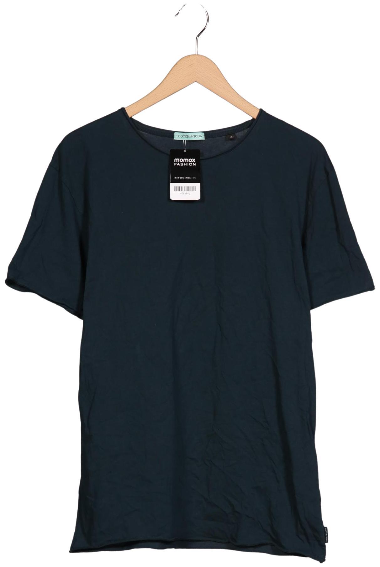 

Scotch & Soda Herren T-Shirt, türkis, Gr. 48