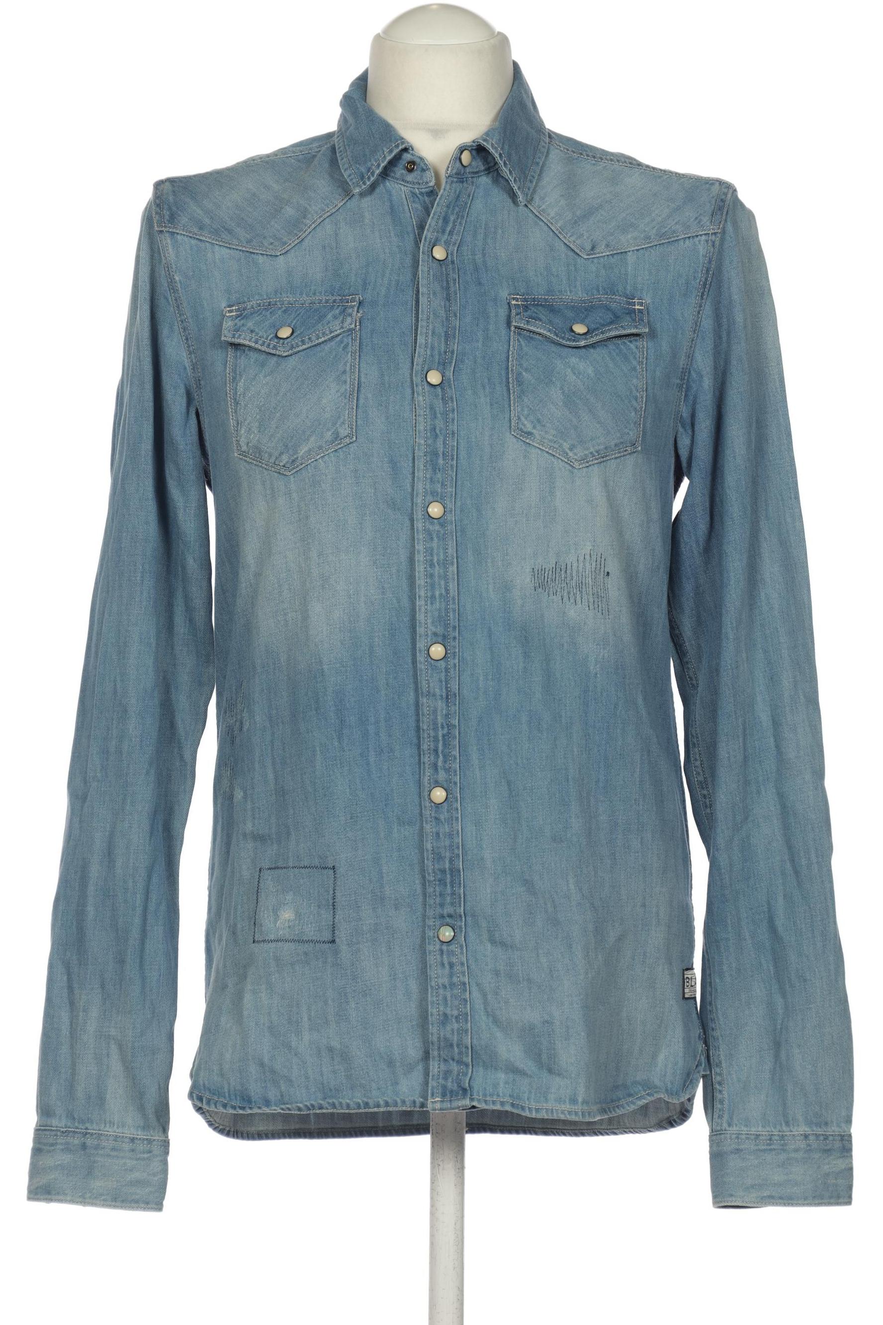 

Scotch & Soda Herren Hemd, blau