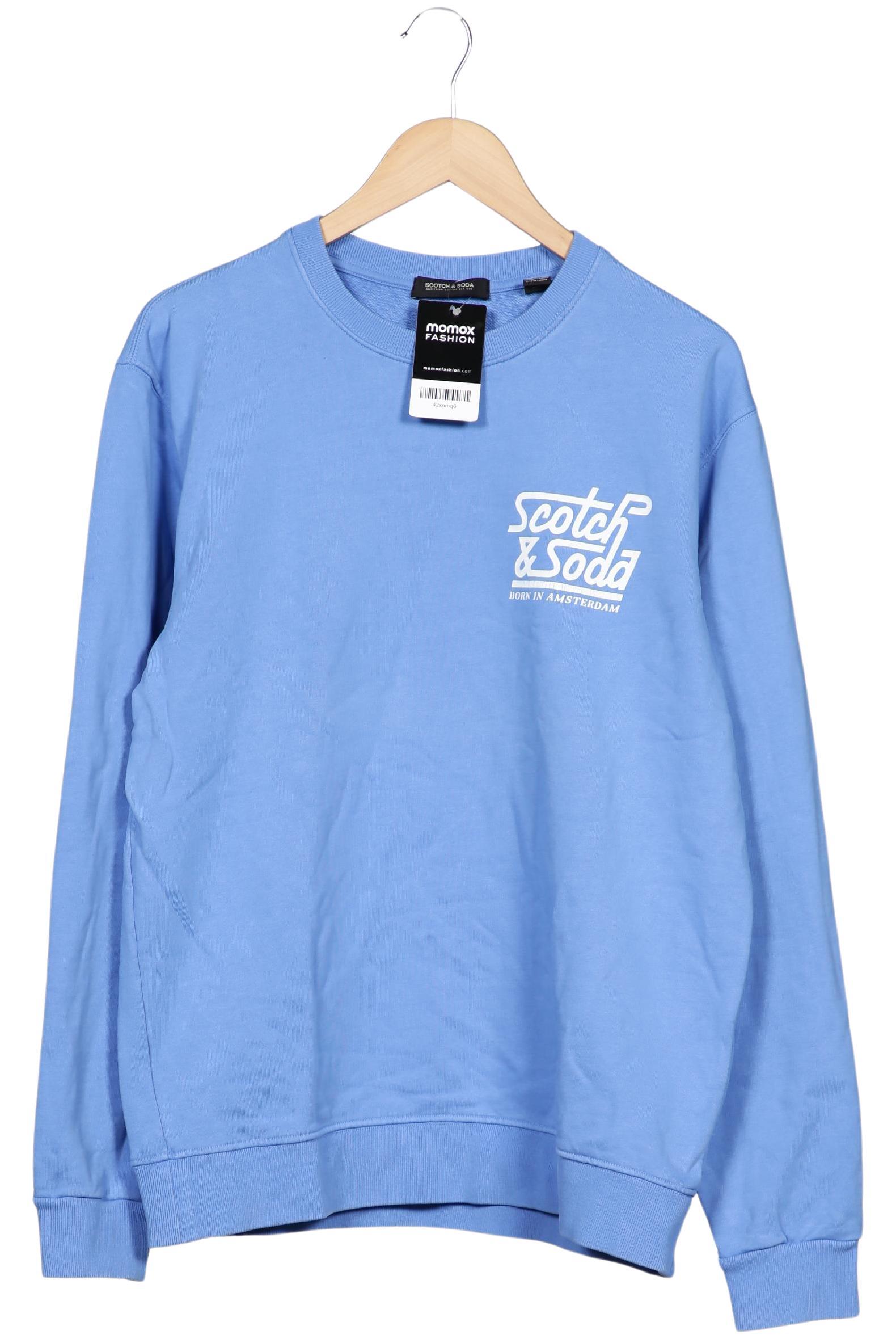 

Scotch & Soda Herren Sweatshirt, hellblau, Gr. 48