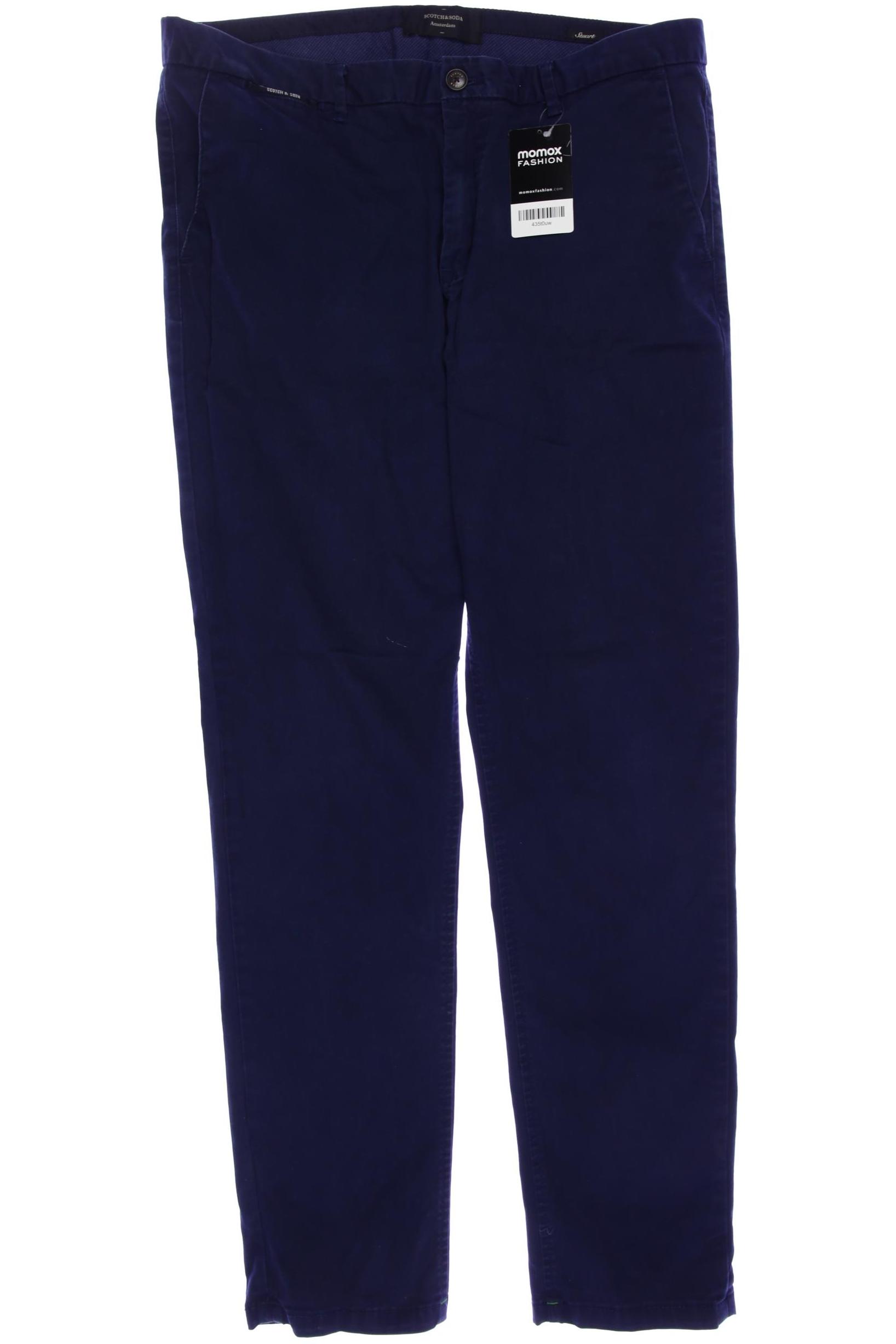 

Scotch & Soda Herren Stoffhose, marineblau, Gr. 33