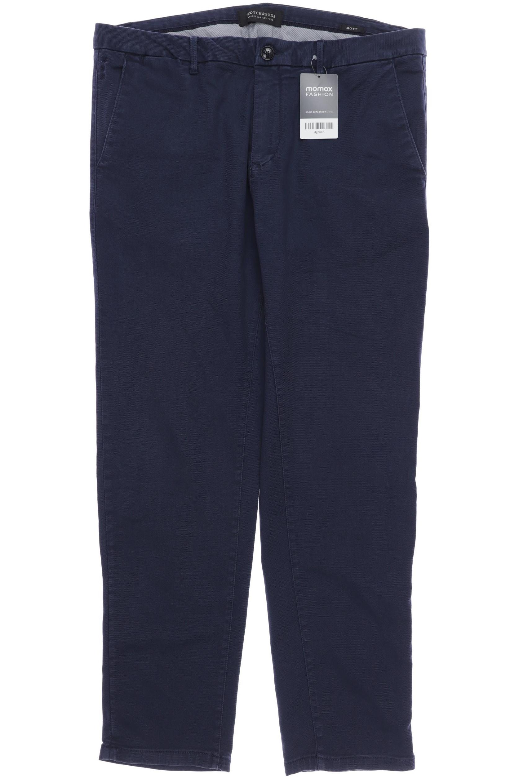 

Scotch & Soda Herren Stoffhose, marineblau, Gr. 34