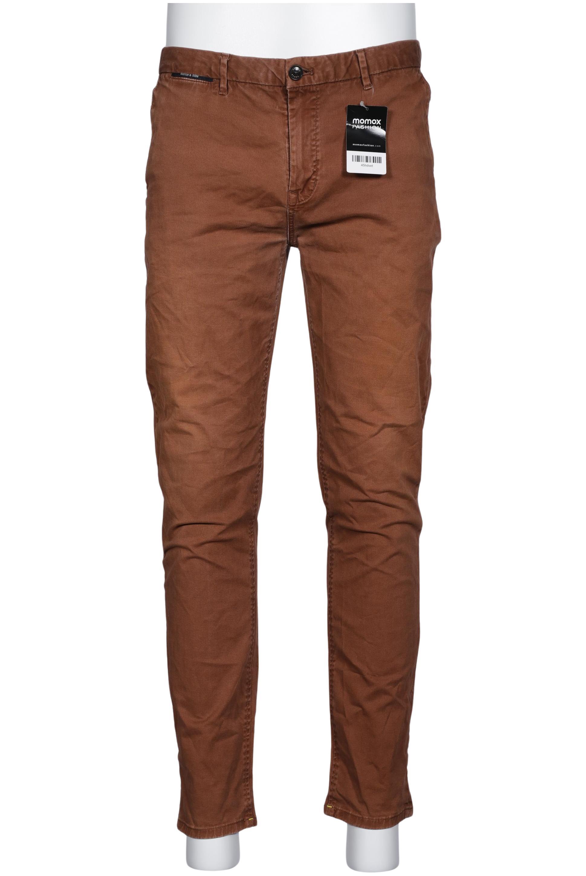 

Scotch & Soda Herren Stoffhose, braun, Gr. 34