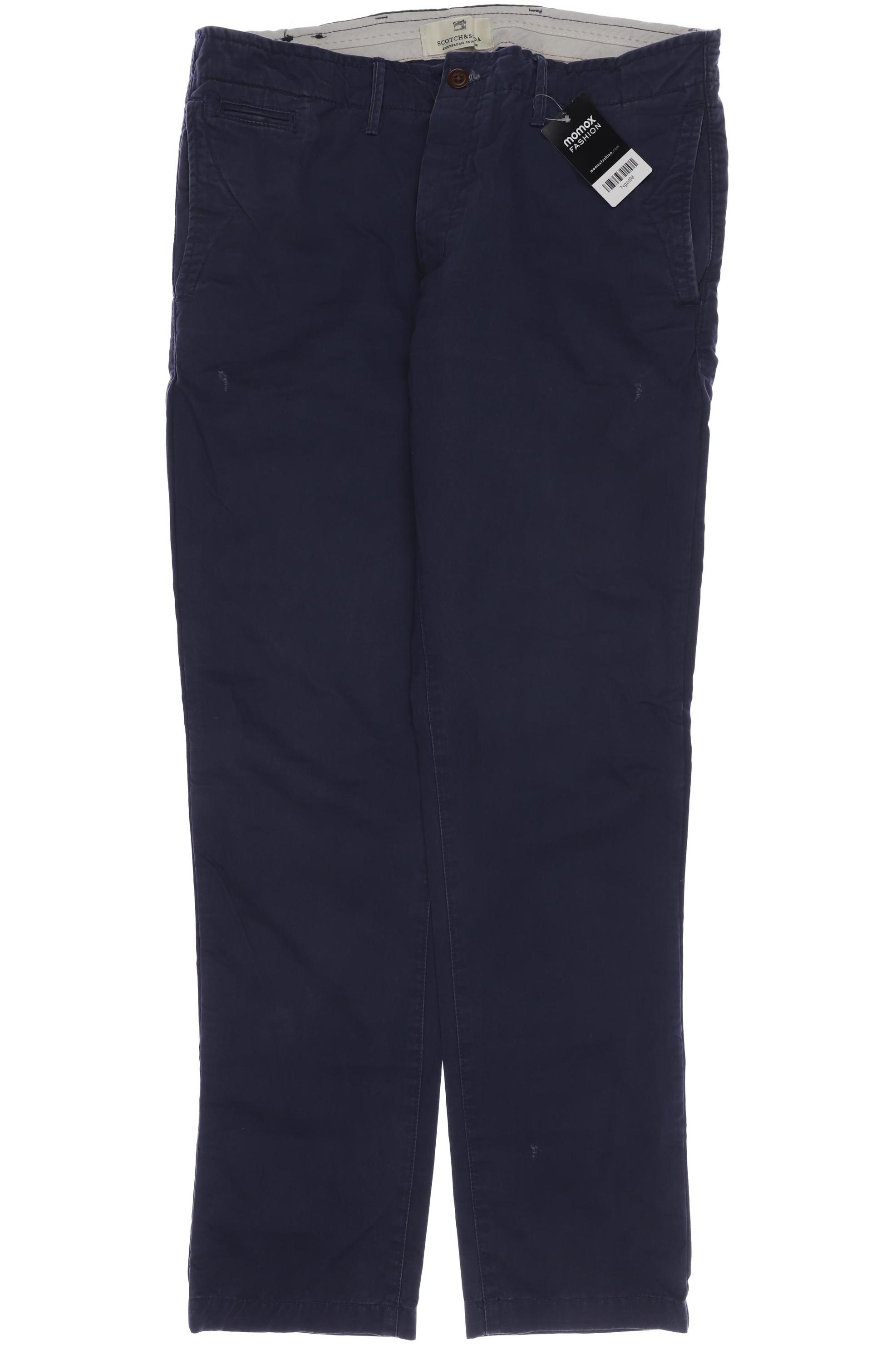 

Scotch & Soda Herren Stoffhose, blau, Gr. 33