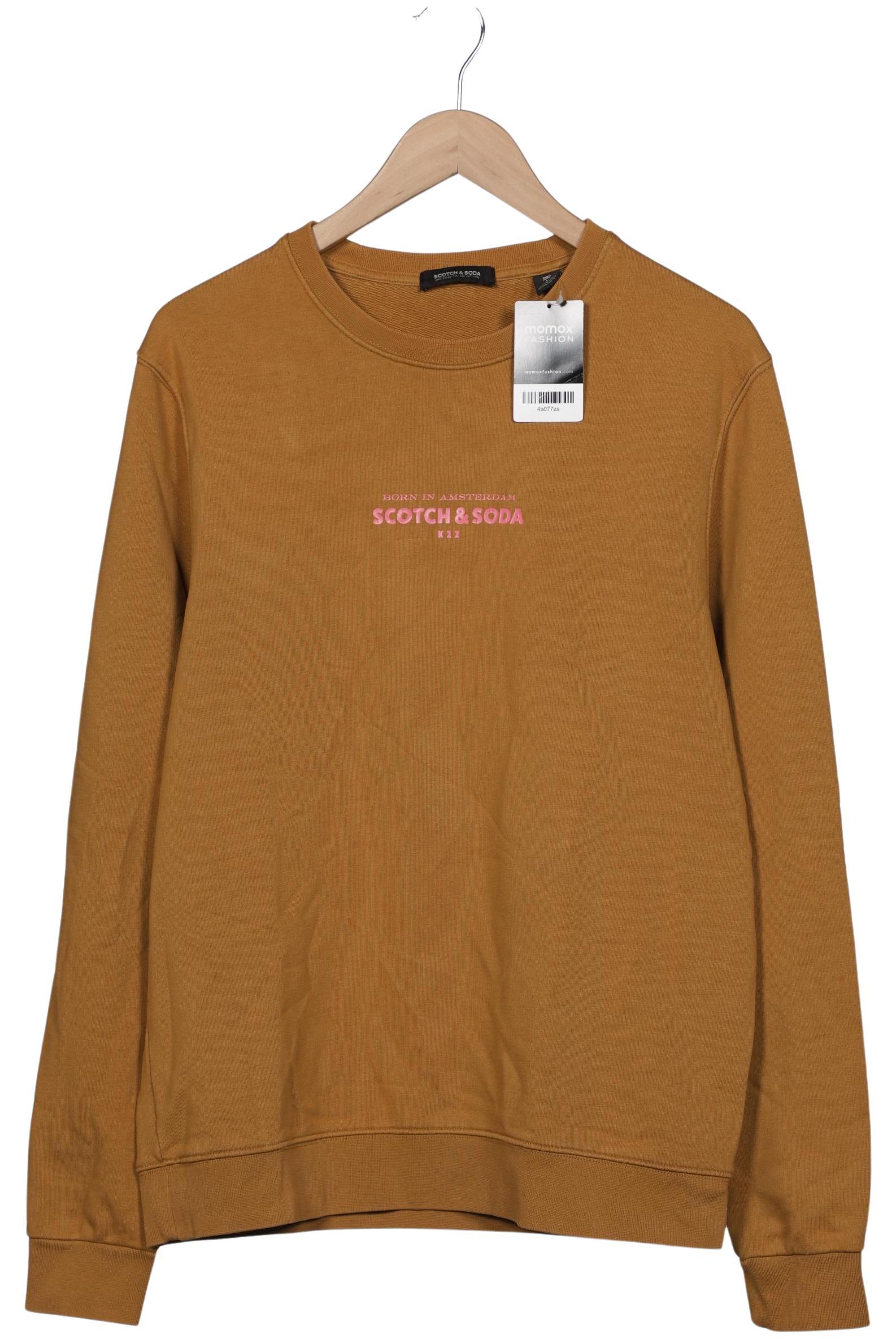 

Scotch & Soda Herren Sweatshirt, orange, Gr. 52
