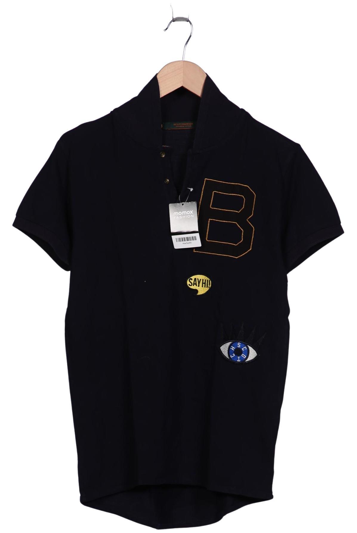

Scotch & Soda Herren Poloshirt, marineblau, Gr. 48