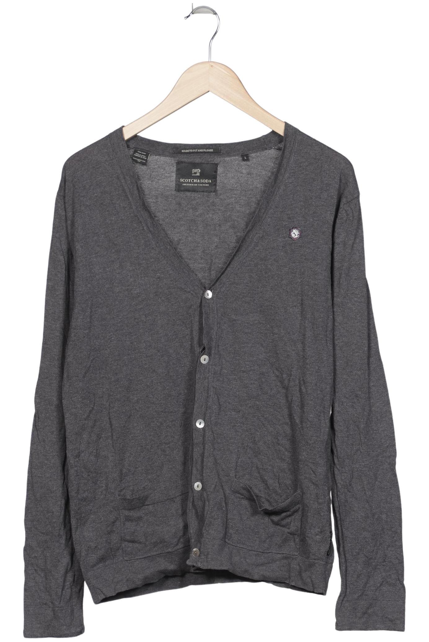 

Scotch & Soda Herren Strickjacke, grau, Gr. 52