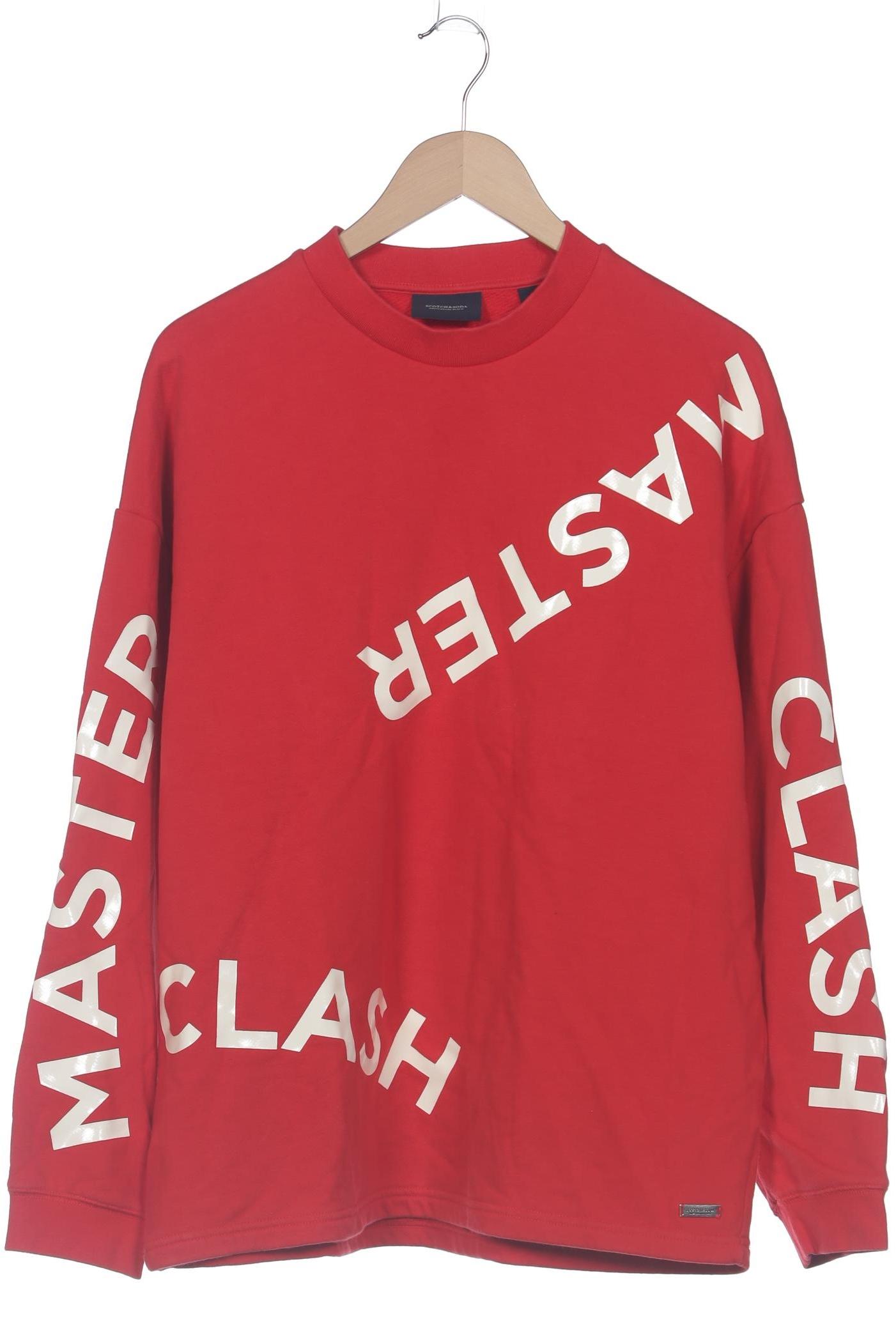 

Scotch & Soda Herren Sweatshirt, rot, Gr. 52
