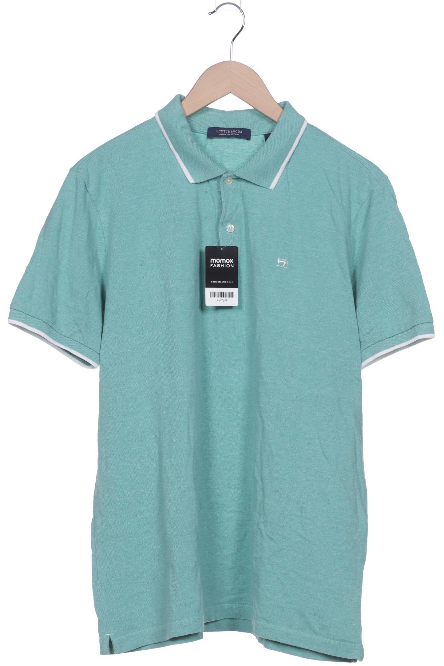 

Scotch & Soda Herren Poloshirt, grün, Gr. 54