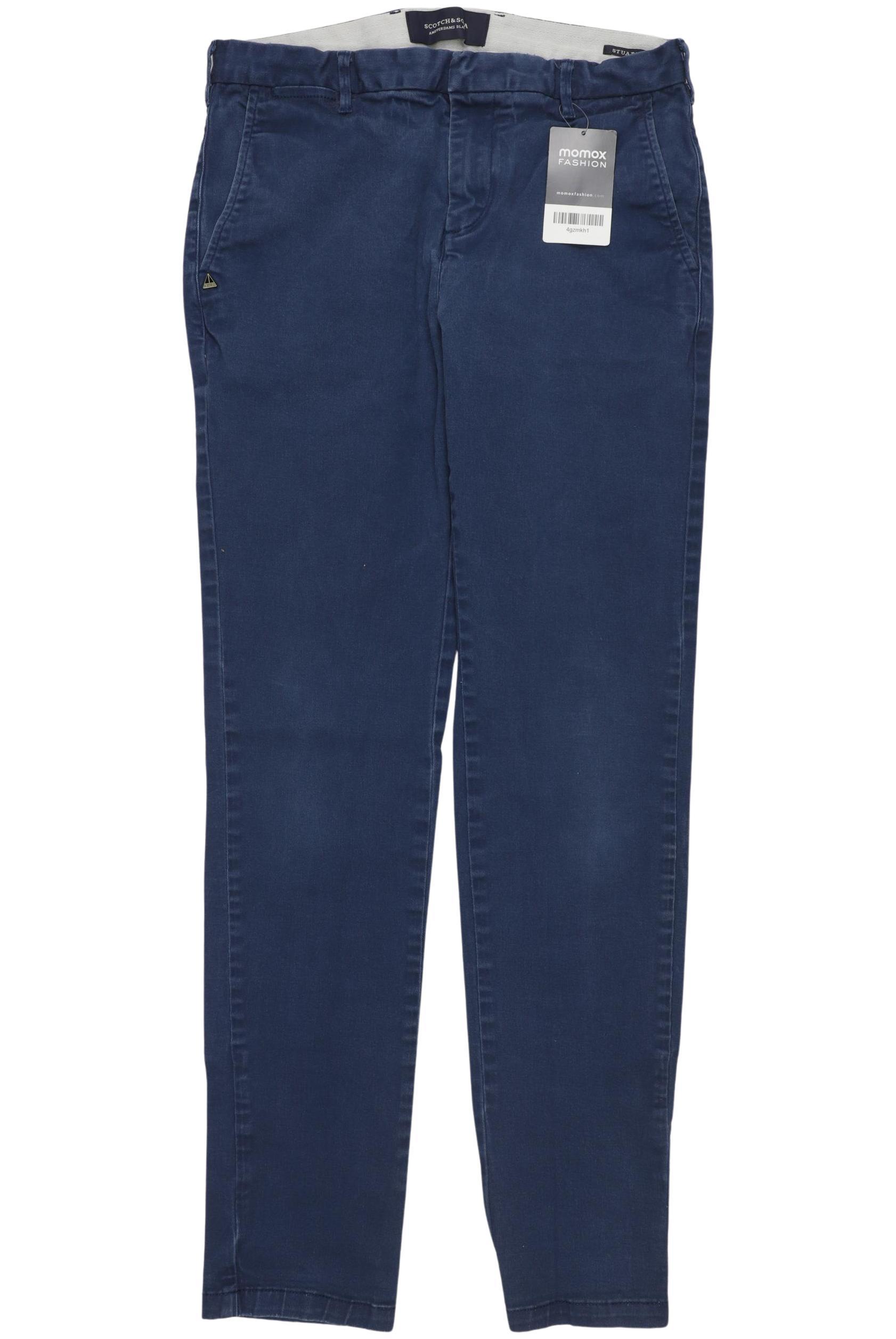 

Scotch & Soda Herren Stoffhose, blau, Gr. 28