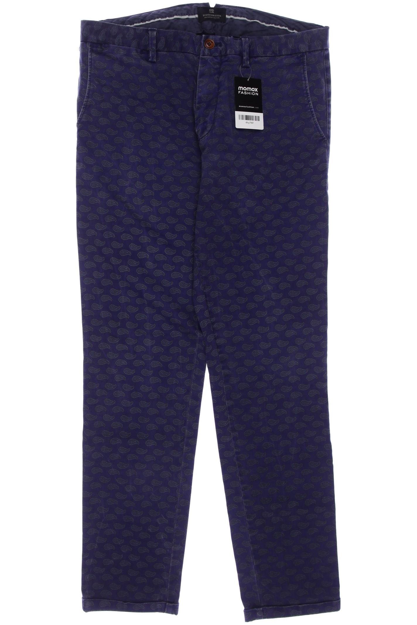 

Scotch & Soda Herren Stoffhose, marineblau, Gr. 32
