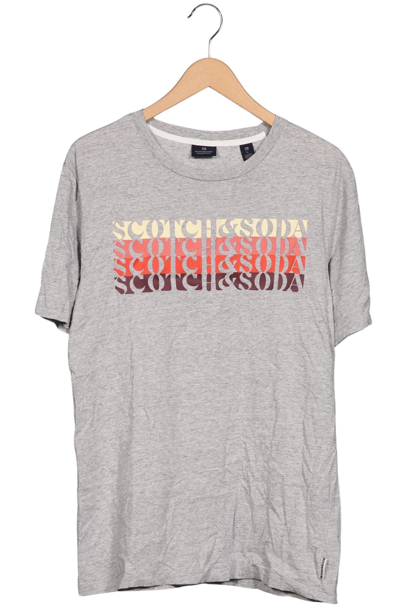 

Scotch & Soda Herren T-Shirt, grau, Gr. 52
