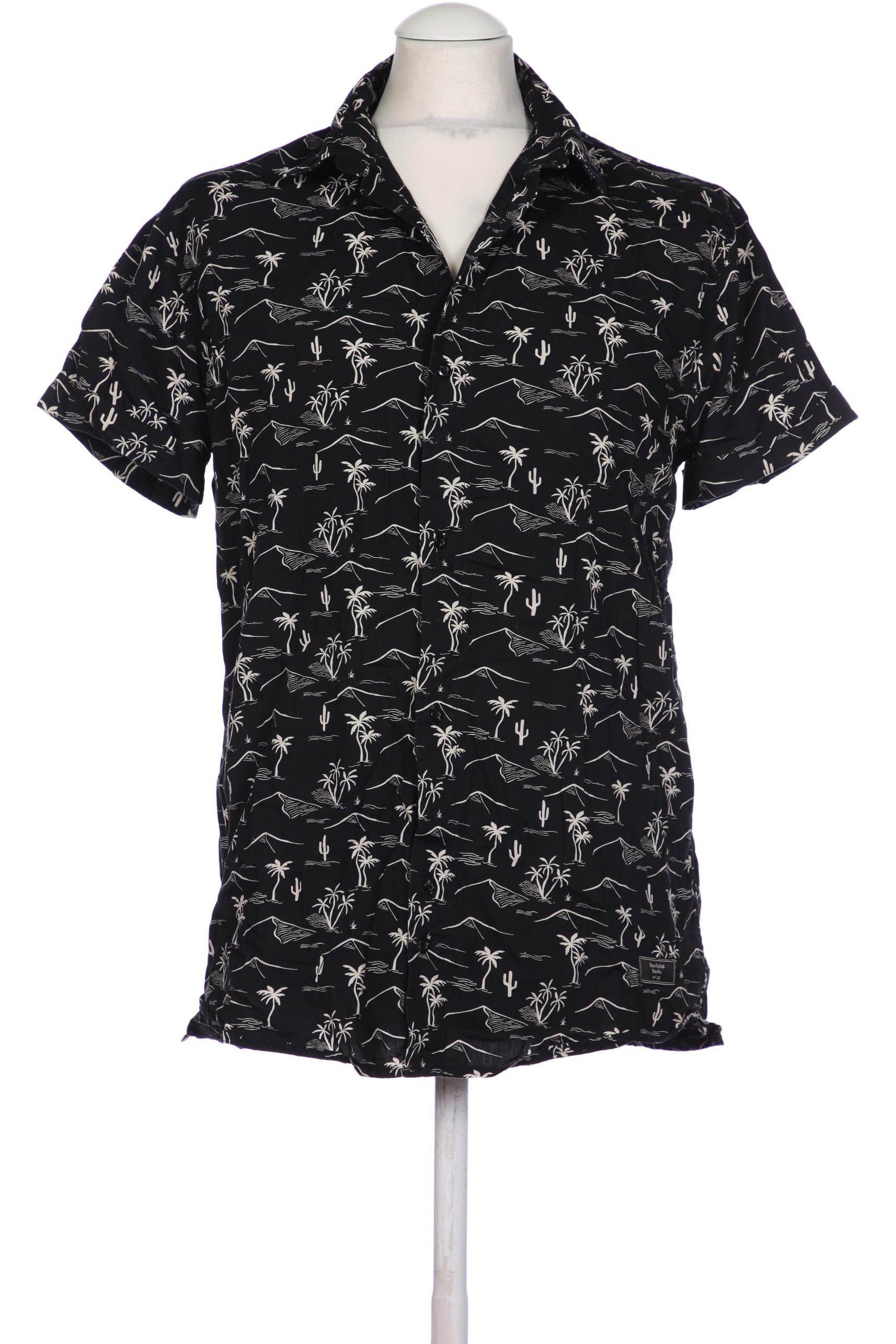 

Scotch & Soda Herren Hemd, schwarz